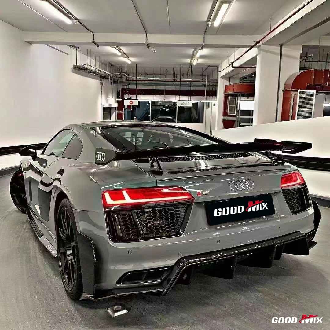 2016-2018 Audi R8 Full Dry Carbon Aerodynamics kit - Image 4