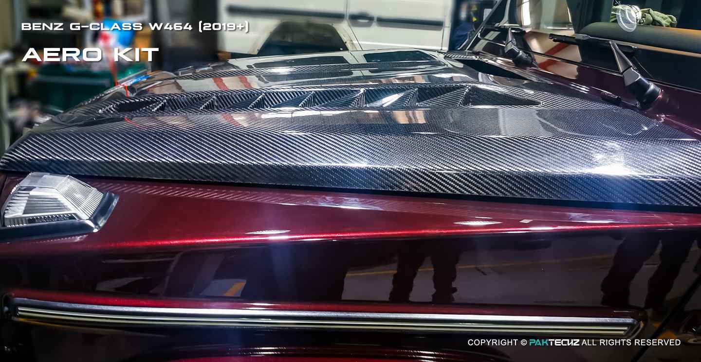 2019 Mercedes Benz G-Class W464 Paktechz Full Dry Carbon Aerodynamics kit - Image 24