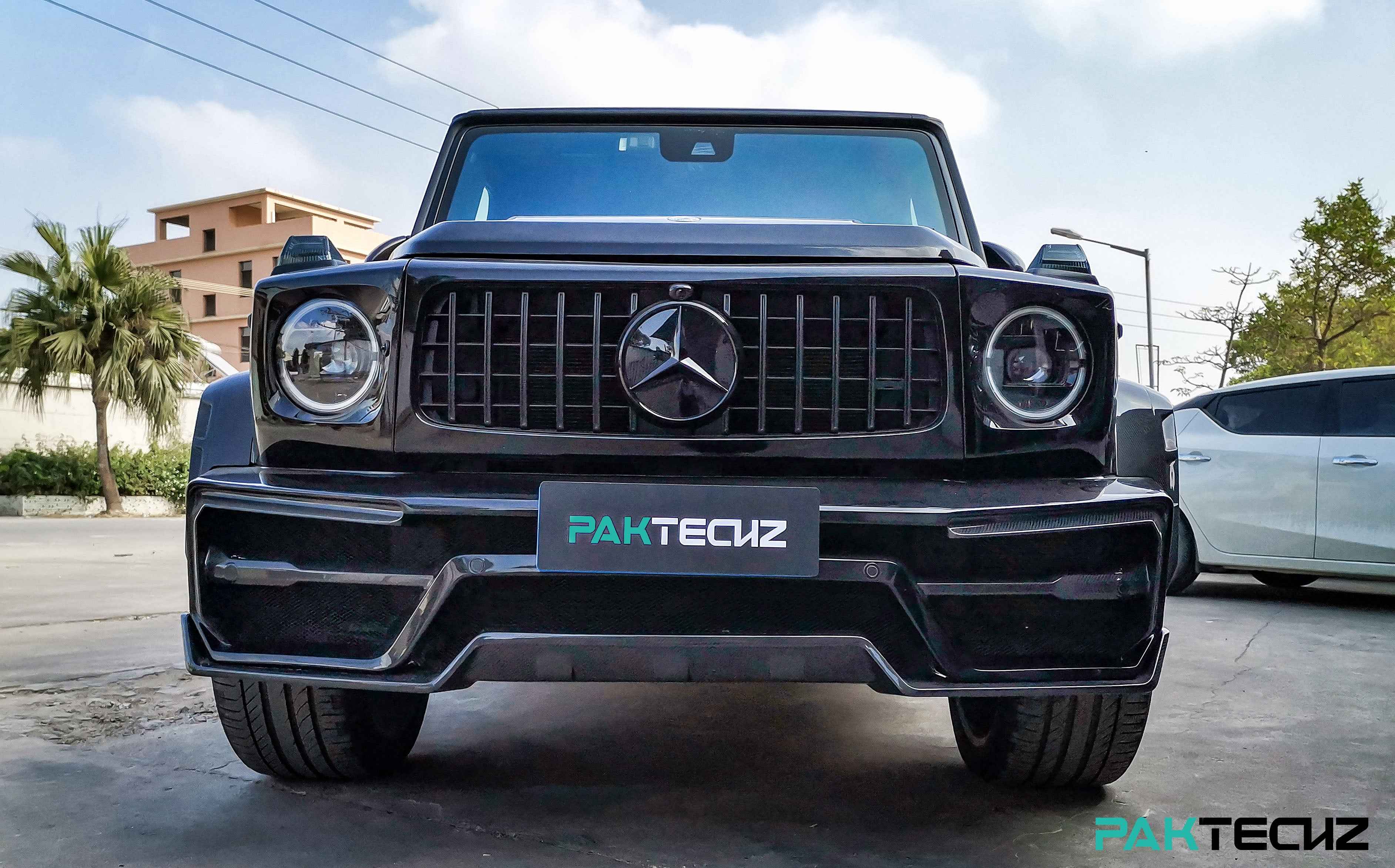 2019 Mercedes Benz G-Class W464 Paktechz Full Dry Carbon Aerodynamics kit - Image 6
