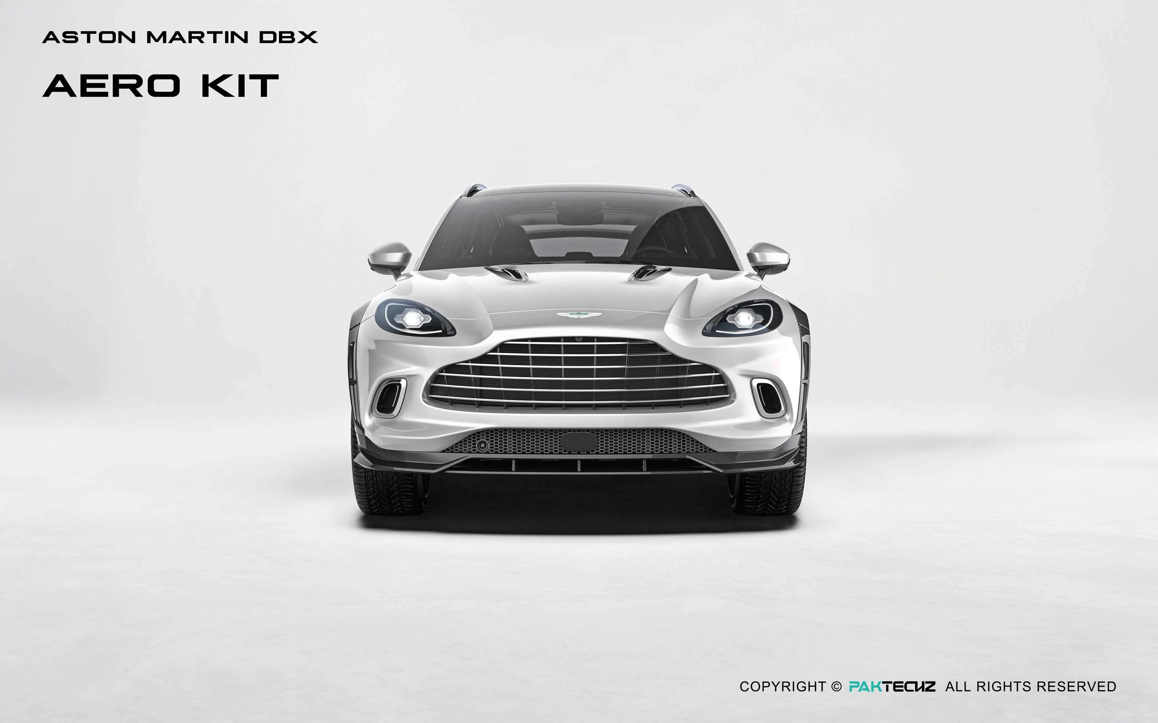 Aston Martin DBX Paktechz Full Dry Carbon Aerodynamics kit - Image 4