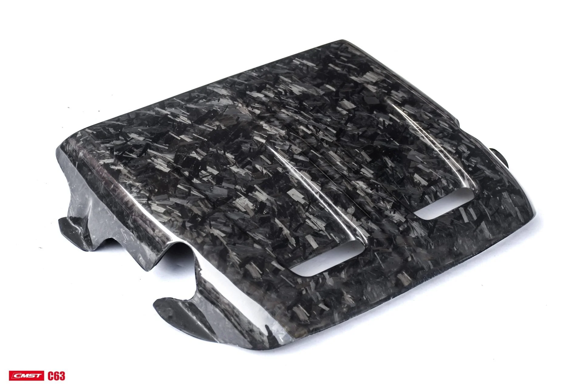 CMST Carbon Fiber Engine Cover for Mercedes Benz AMG C63 (2015-2020) - Image 4