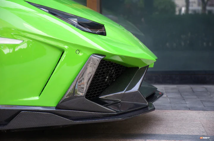 CMST Tuning Front Bumper Set for Lamborghini Huracan Tecnica P Evo LP/610/580 Carbon Fiber/FRP - Image 4