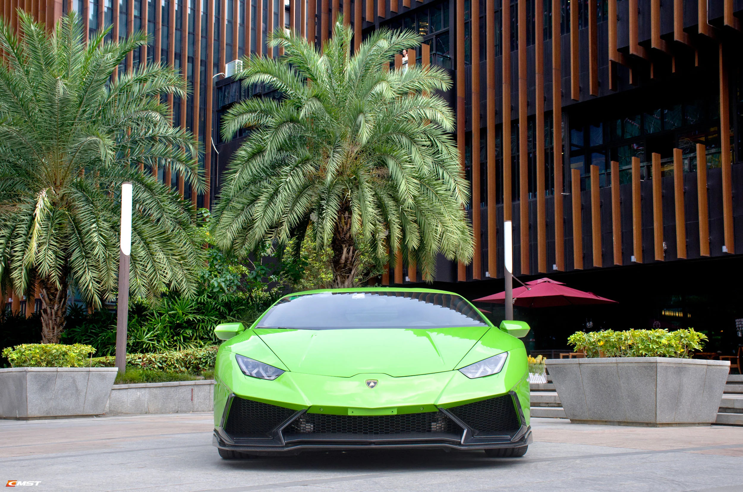 CMST Tuning Front Bumper Set for Lamborghini Huracan Tecnica P Evo LP/610/580 Carbon Fiber/FRP - Image 5