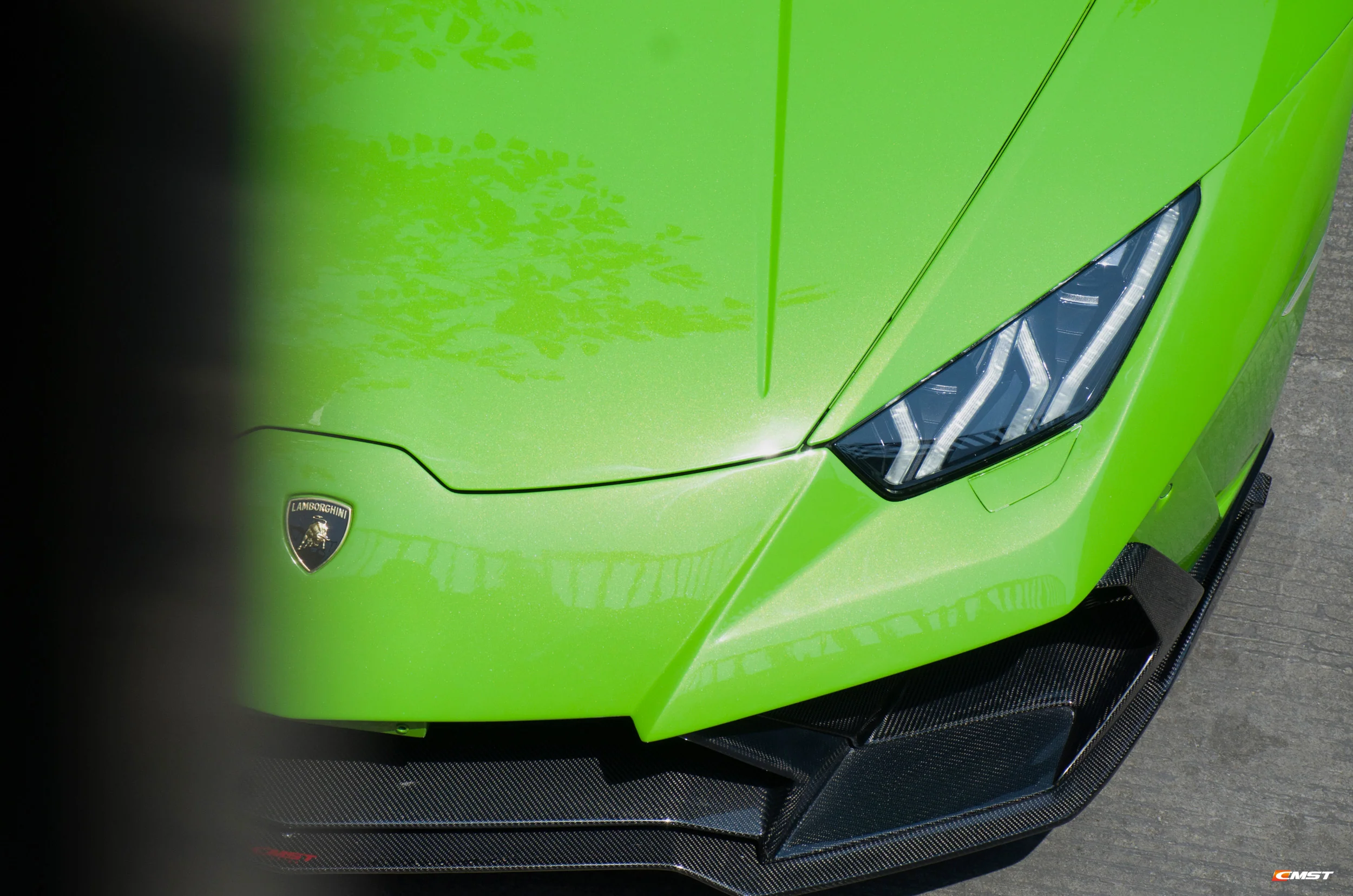 CMST Tuning Front Bumper Set for Lamborghini Huracan Tecnica P Evo LP/610/580 Carbon Fiber/FRP - Image 7