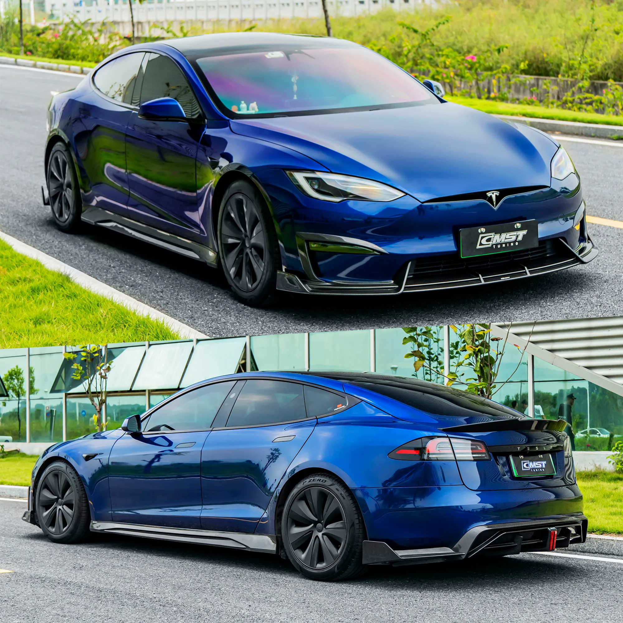 CMST Carbon Fiber Full Body Kit for Tesla Model S 2023+ - Image 2
