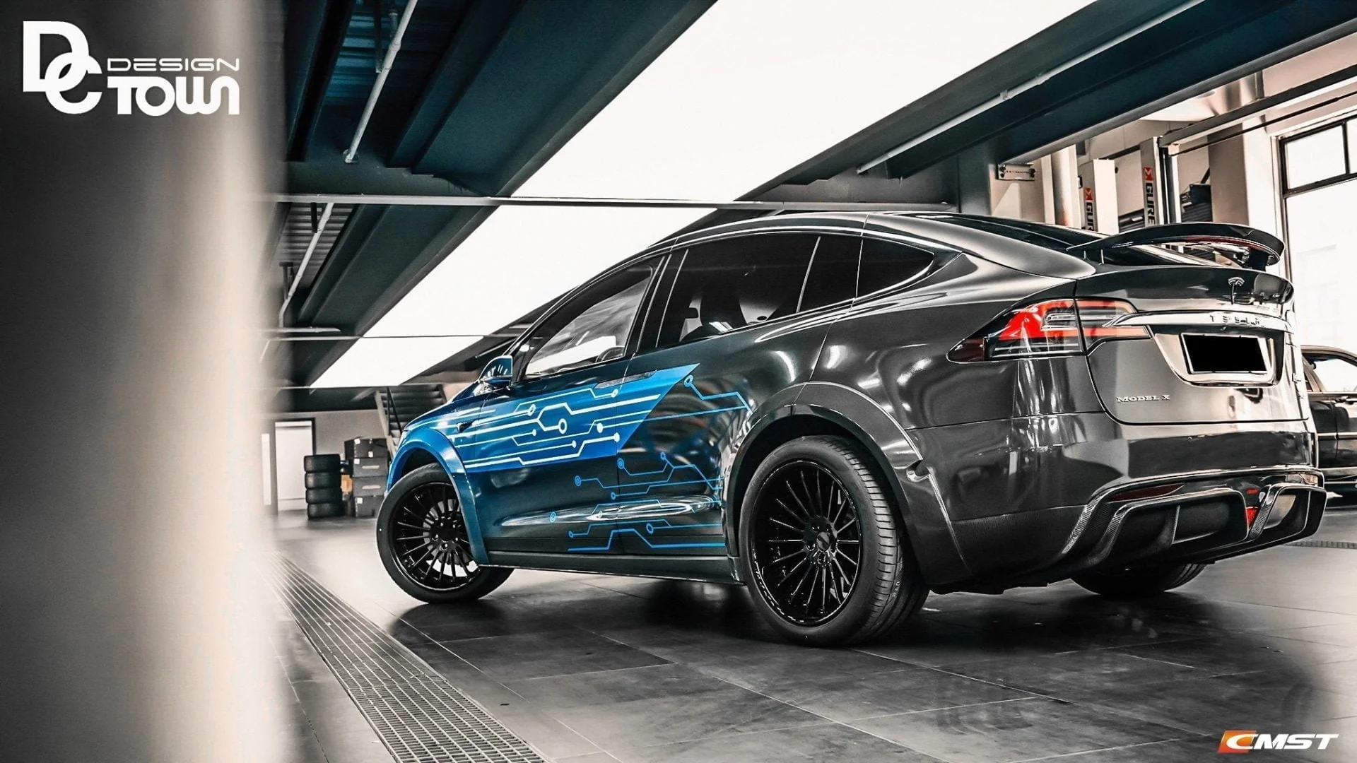 CMST Carbon Fiber Full Body Kit for Tesla Model X 2016-2021 - Image 18