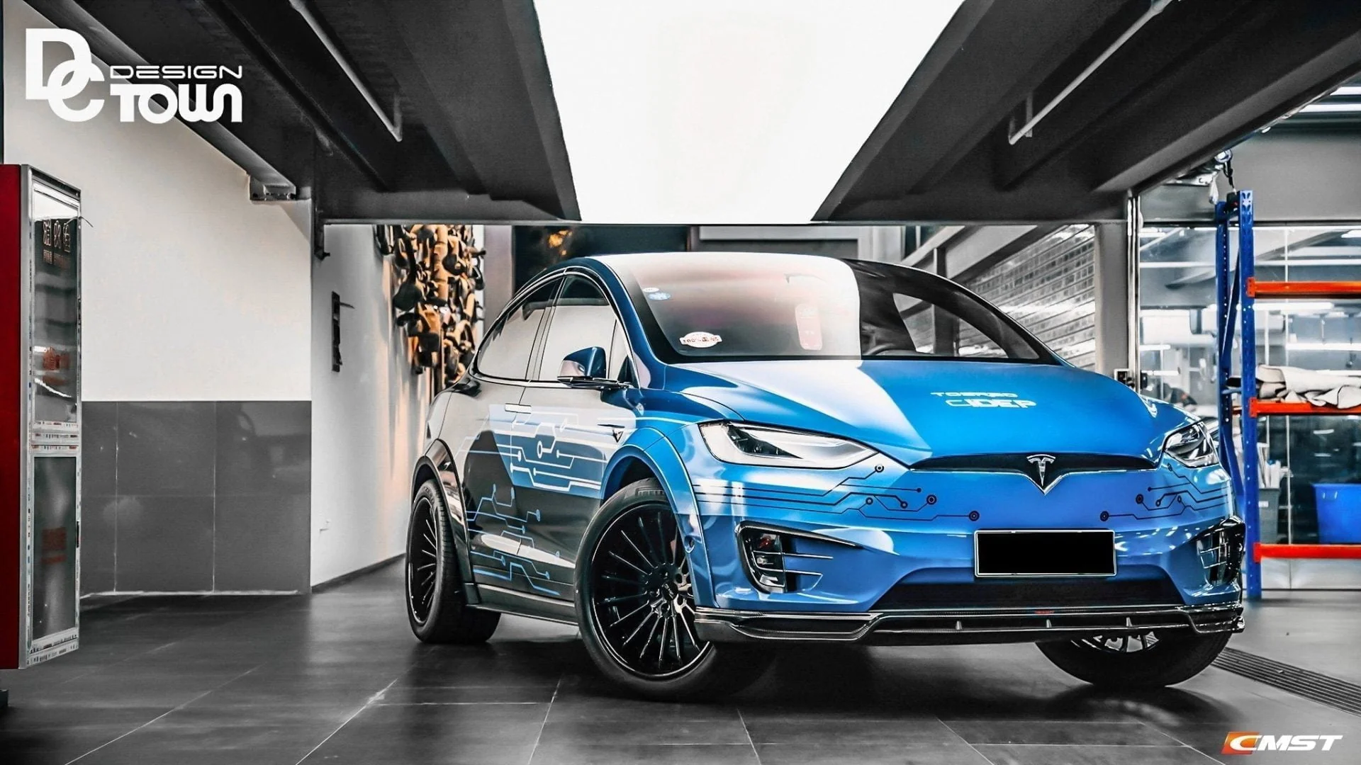 CMST Carbon Fiber Full Body Kit for Tesla Model X 2016-2021 - Image 25