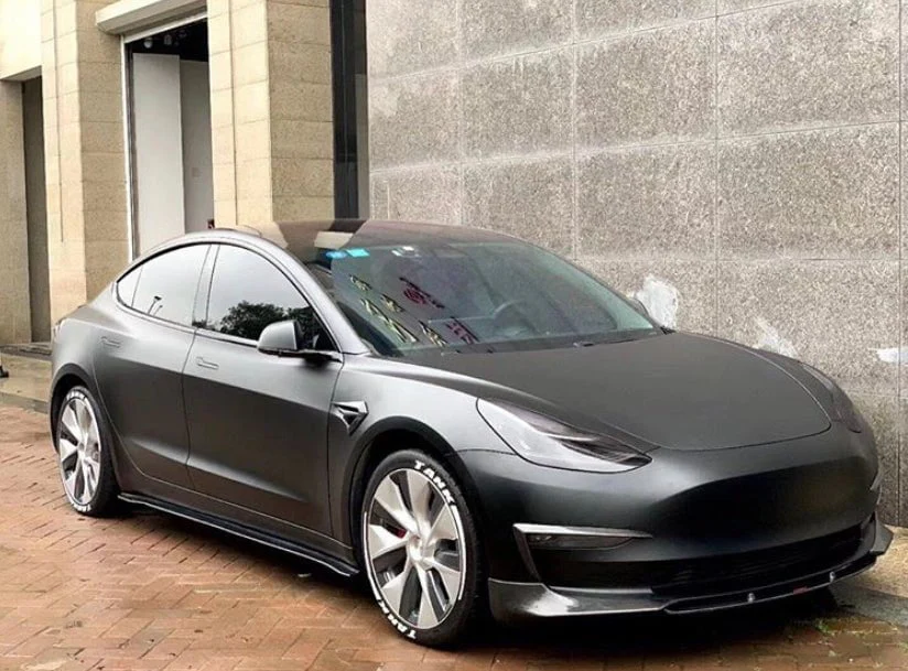CMST Carbon Fiber Full Body Kit Style A for Tesla Model 3 - Image 11