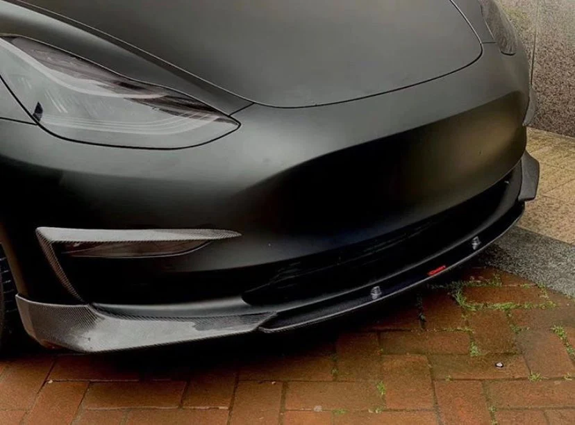 CMST Carbon Fiber Full Body Kit Style A for Tesla Model 3 - Image 12