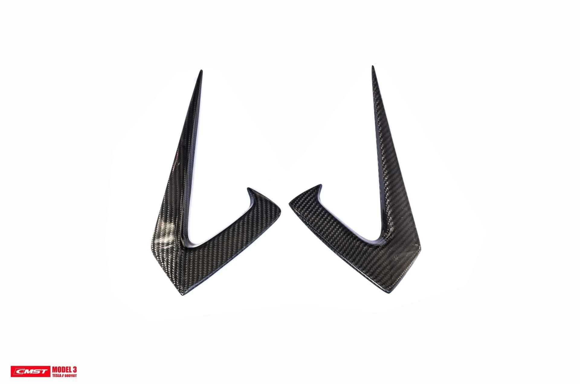 CMST Carbon Fiber Full Body Kit Style A for Tesla Model 3 - Image 22