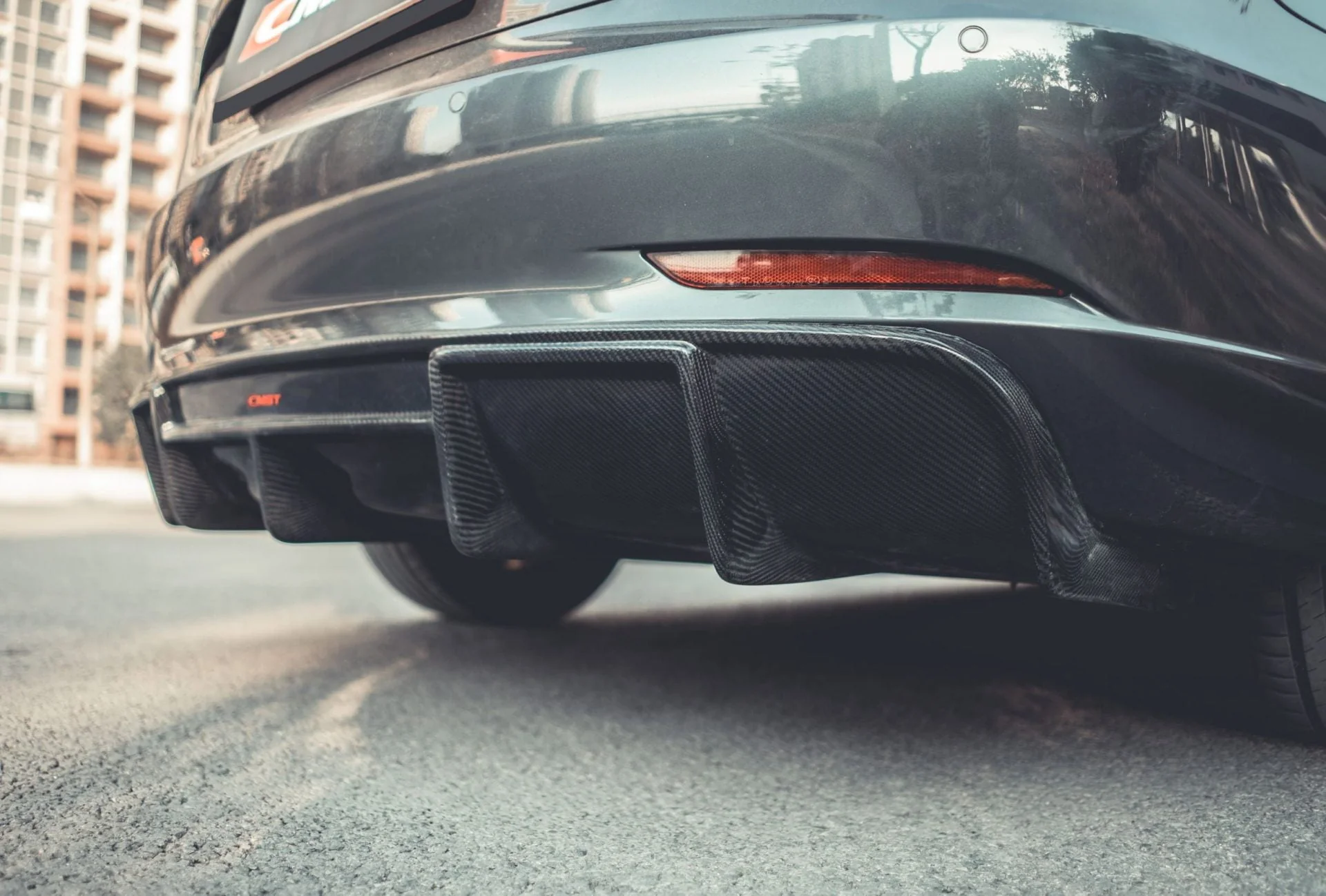 CMST Carbon Fiber Full Body Kit Style B for Tesla Model 3 - Image 8