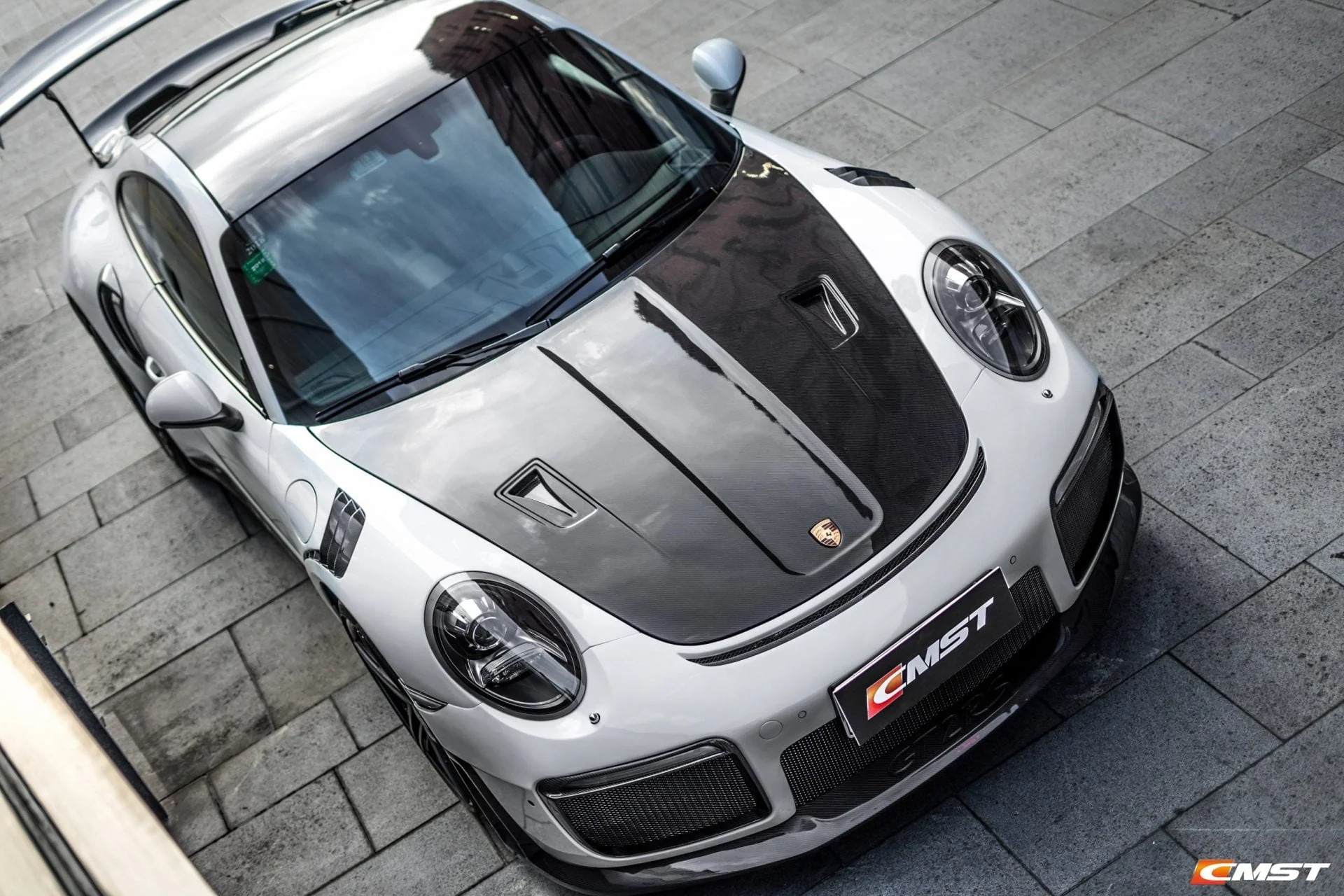 CMST Carbon Fiber GT2RS Style Hood For Porsche 911 991.1 991.2 Turbo GT3 GT3RS 718 Cayman Boxster - Image 10