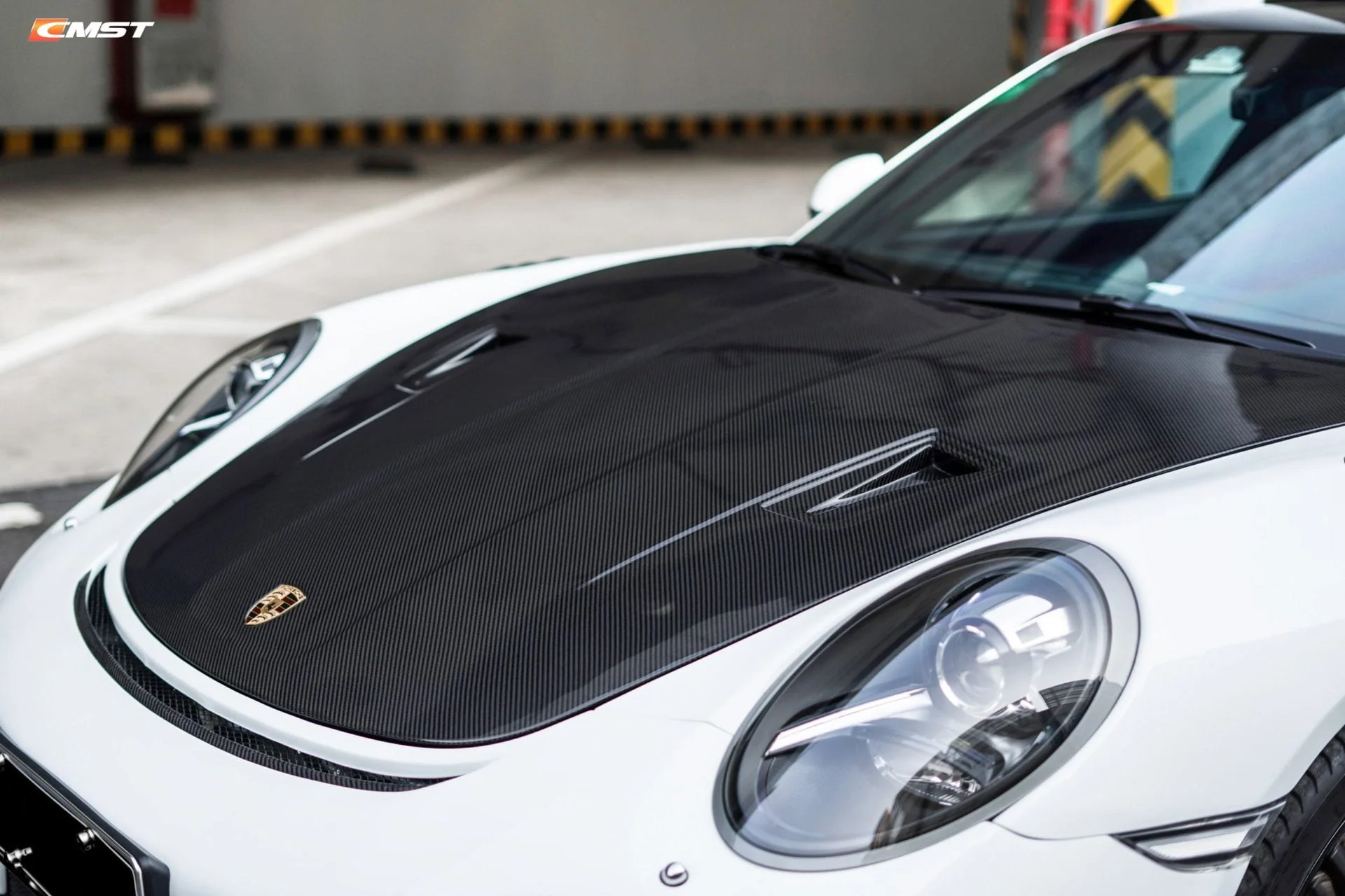 CMST Carbon Fiber GT2RS Style Hood For Porsche 911 991.1 991.2 Turbo GT3 GT3RS 718 Cayman Boxster - Image 11