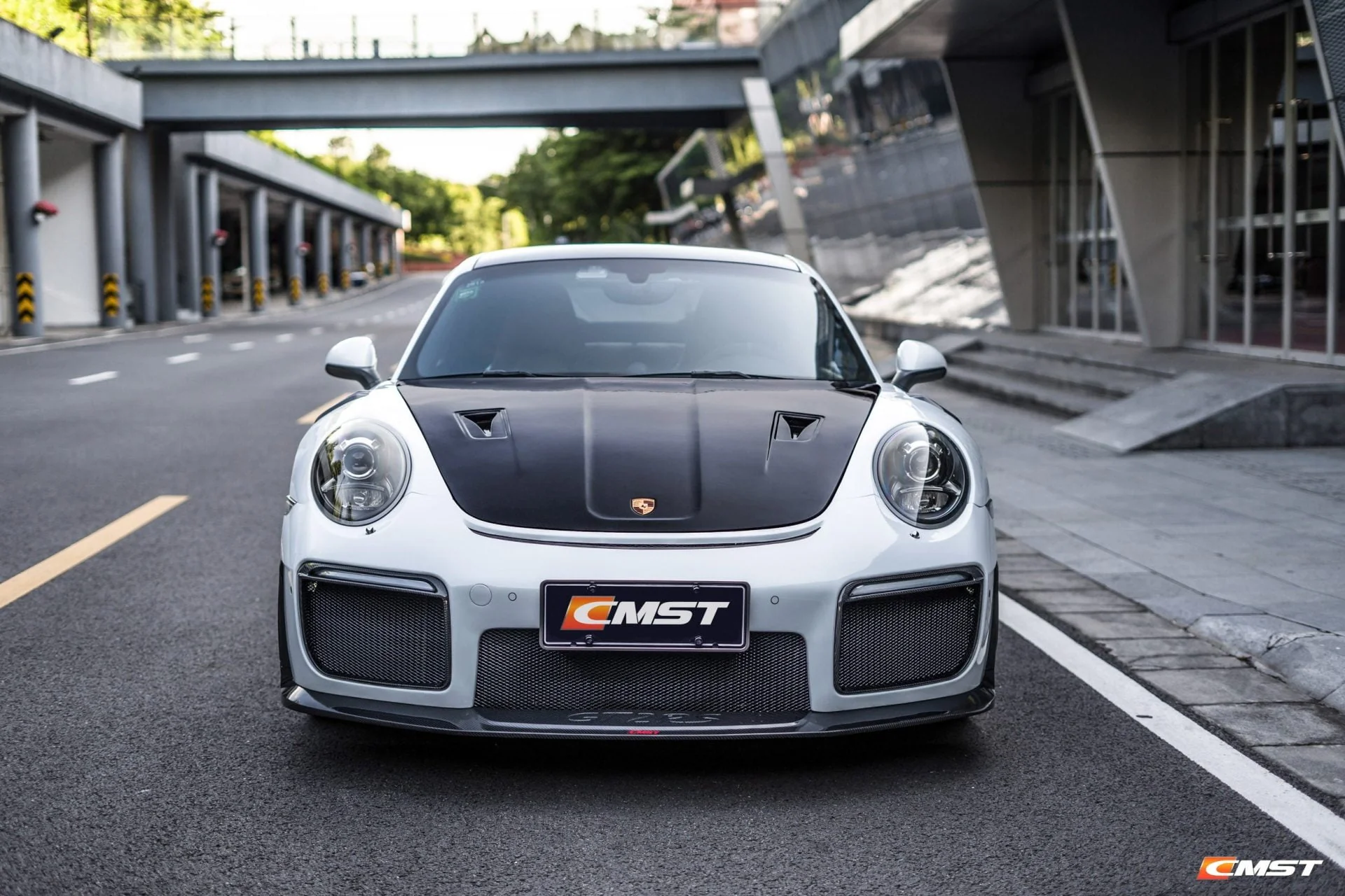 CMST Carbon Fiber GT2RS Style Hood For Porsche 911 991.1 991.2 Turbo GT3 GT3RS 718 Cayman Boxster - Image 12