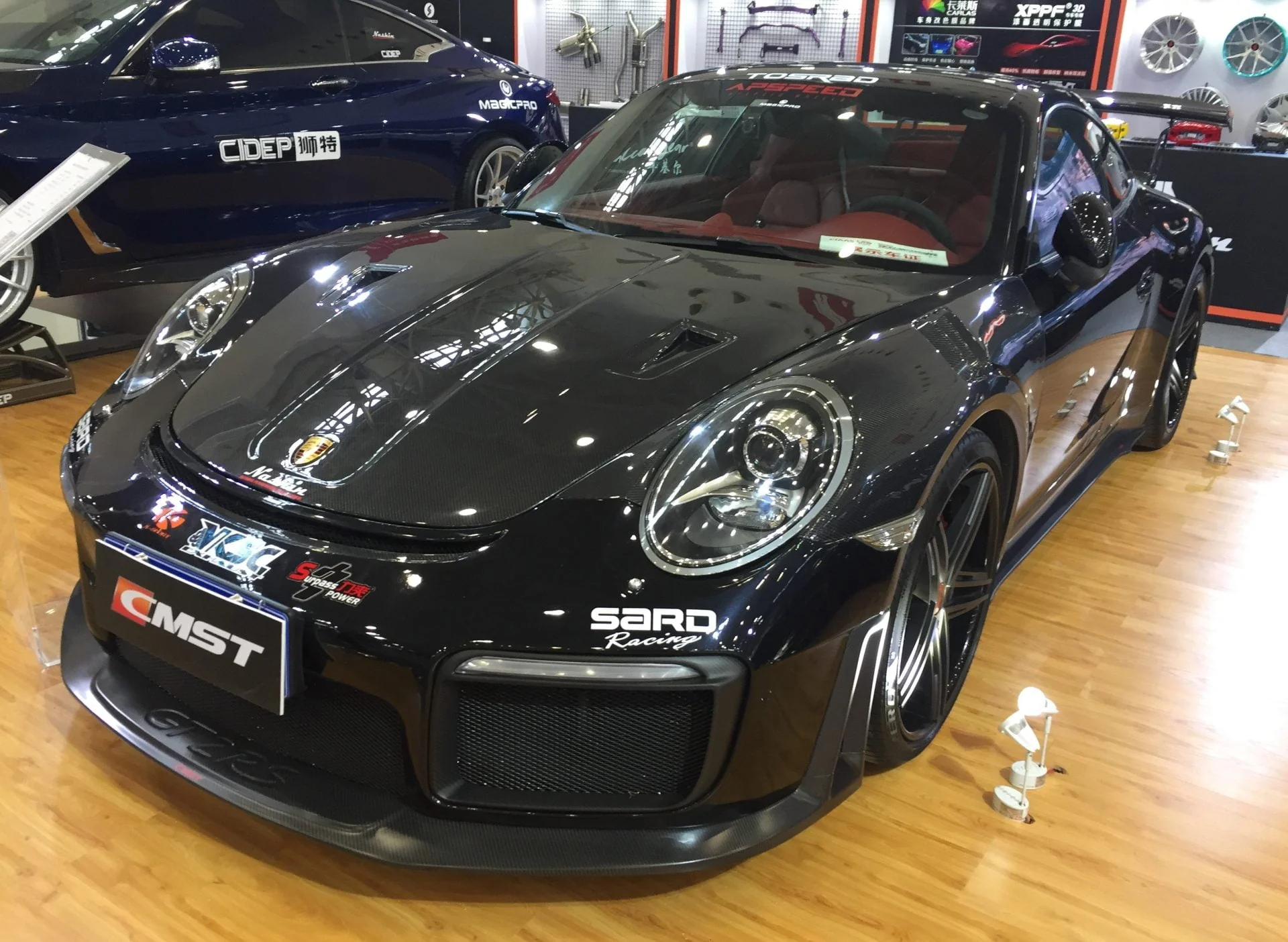 CMST Carbon Fiber GT2RS Style Hood For Porsche 911 991.1 991.2 Turbo GT3 GT3RS 718 Cayman Boxster - Image 7