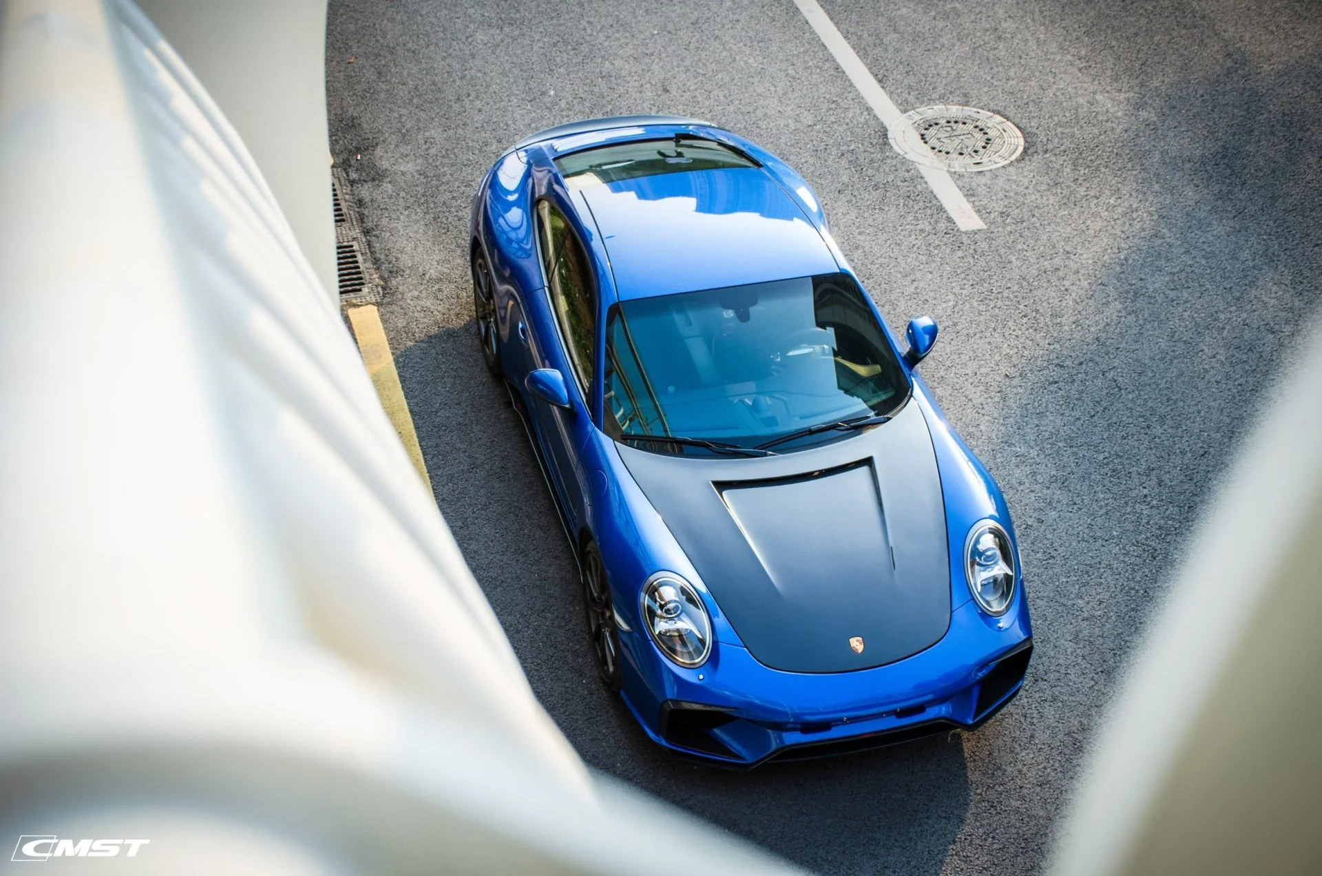 CMST Carbon Fiber Hood Classic Style for Porsche 911 991.1 991.2 Turbo GT3 718 Cayman Boxster - Image 5