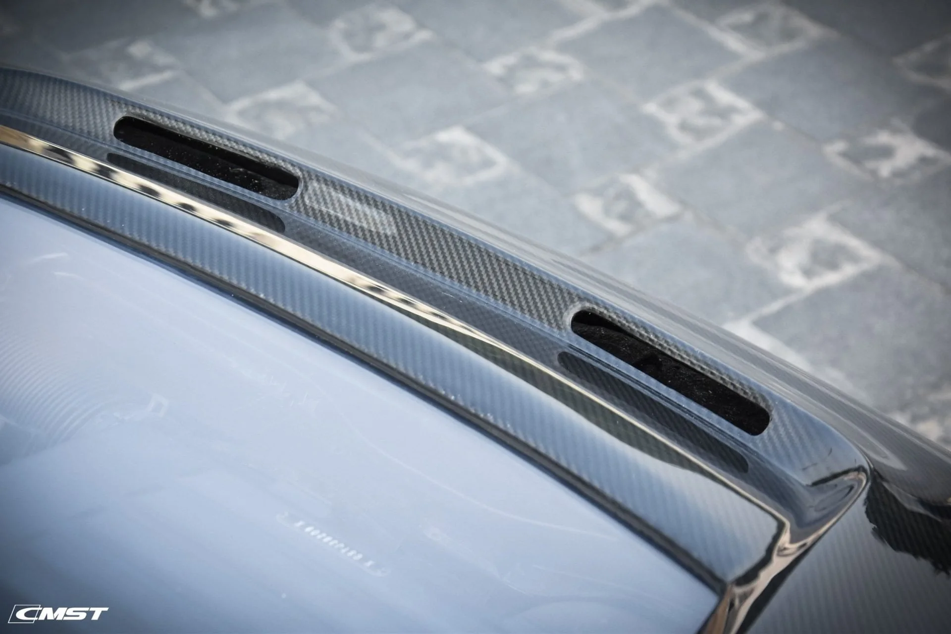 CMST Carbon Fiber PVC Glass Transparent Hood for Volkswagen GTI & Golf R & Golf MK7 MK7.5 - Image 16