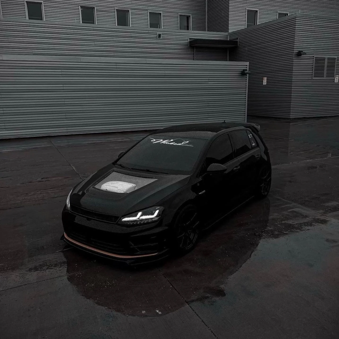 CMST Carbon Fiber PVC Glass Transparent Hood for Volkswagen GTI & Golf R & Golf MK7 MK7.5 - Image 6