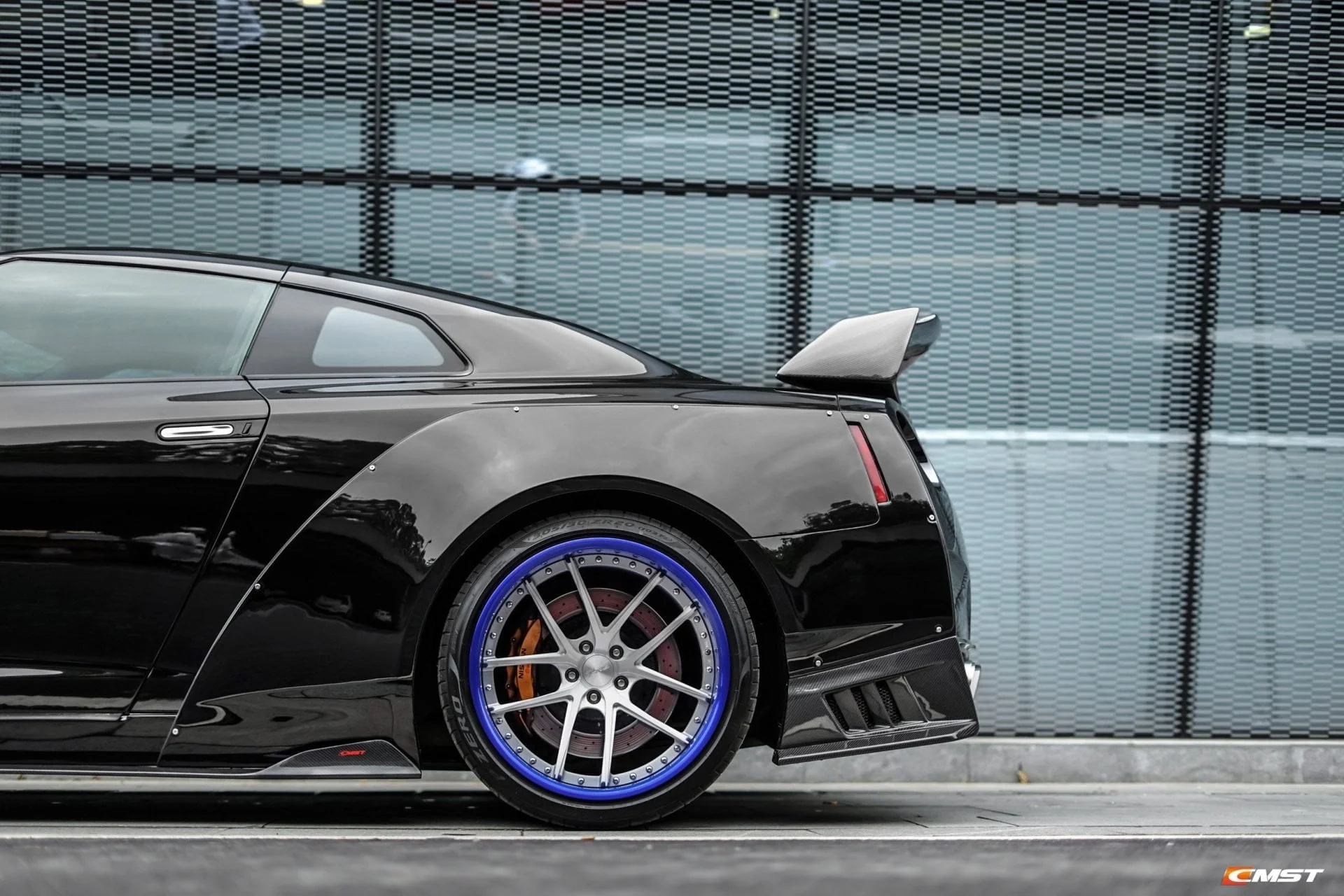 CMST Carbon Fiber Rear Spoiler for Nissan GTR GT-R R35 2008-2016 - Image 5