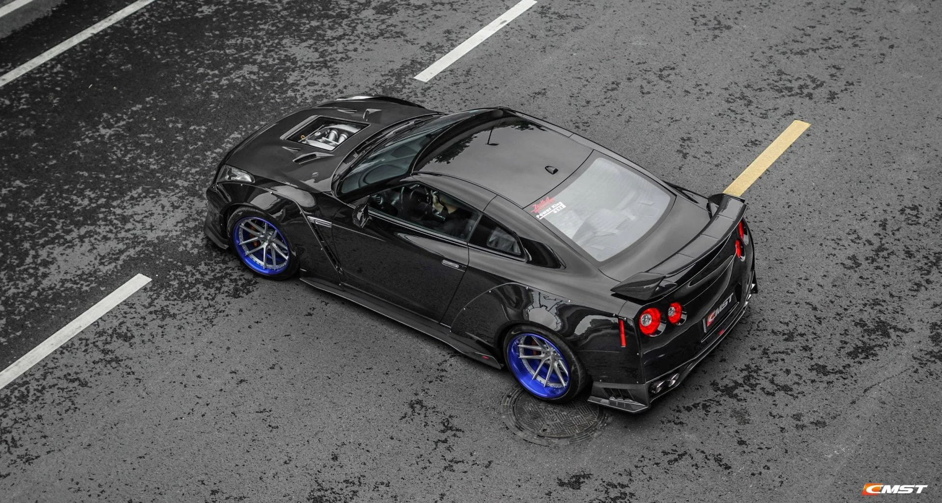 CMST Carbon Fiber Rear Spoiler for Nissan GTR GT-R R35 2008-2016 - Image 7