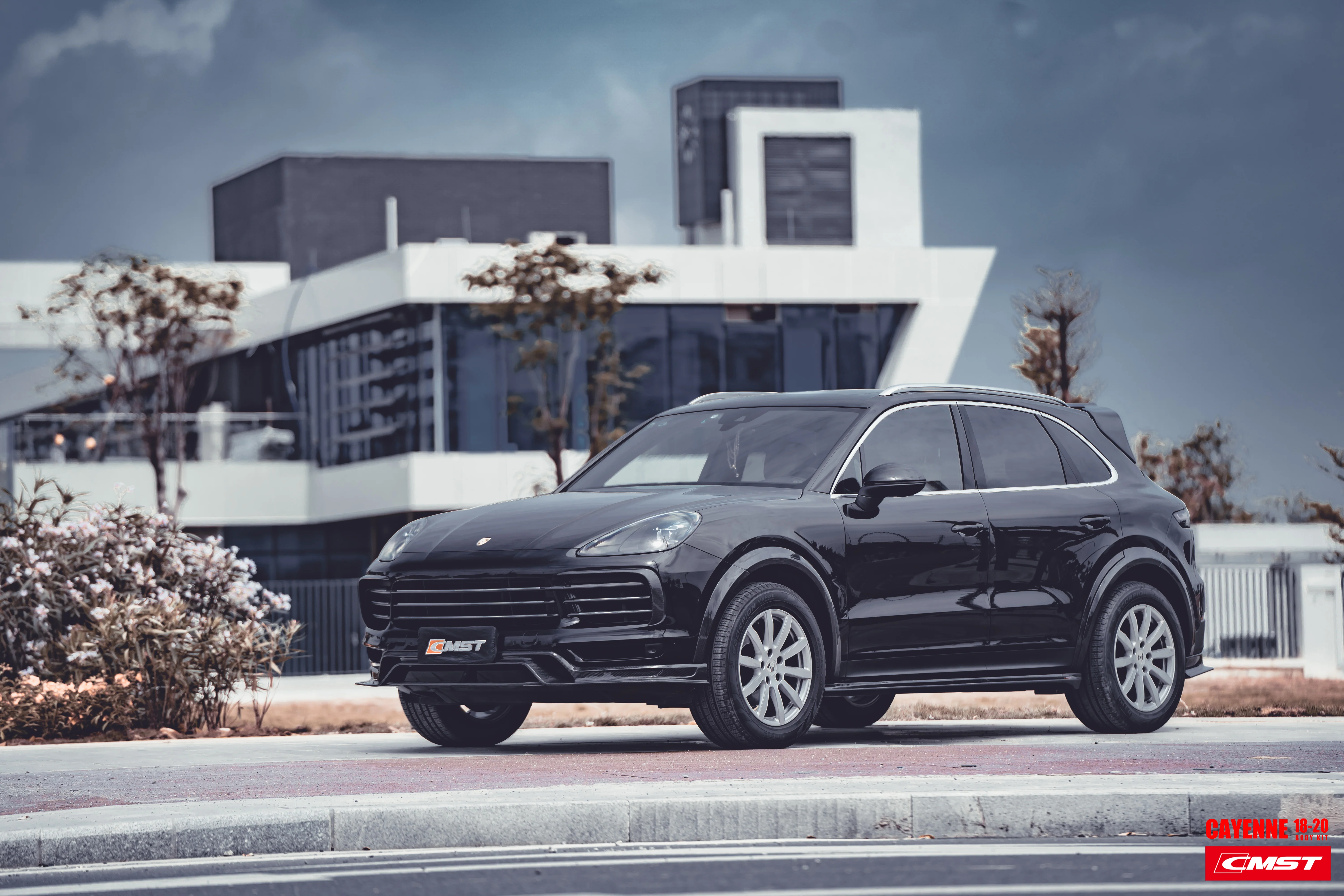 Porsche Cayenne 9Y0  2018-2020 CMST Carbon Fibre Aero Body Kit - Image 3