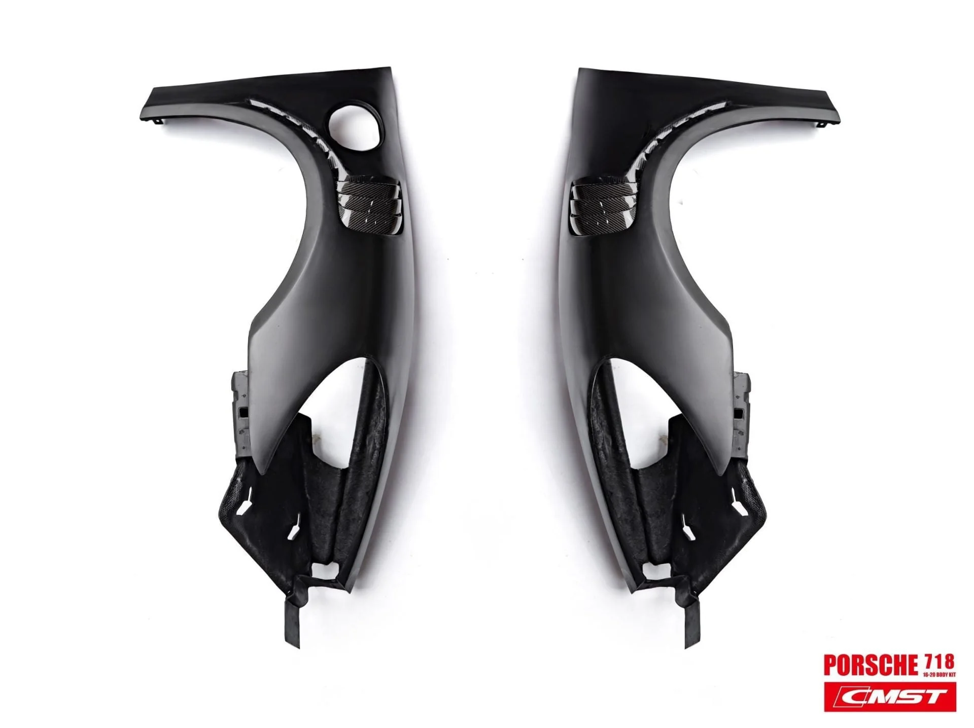 CMST Carbon Fiber Vented Fenders for Porsche Cayman/Boxster 718 2016-ON - Image 3