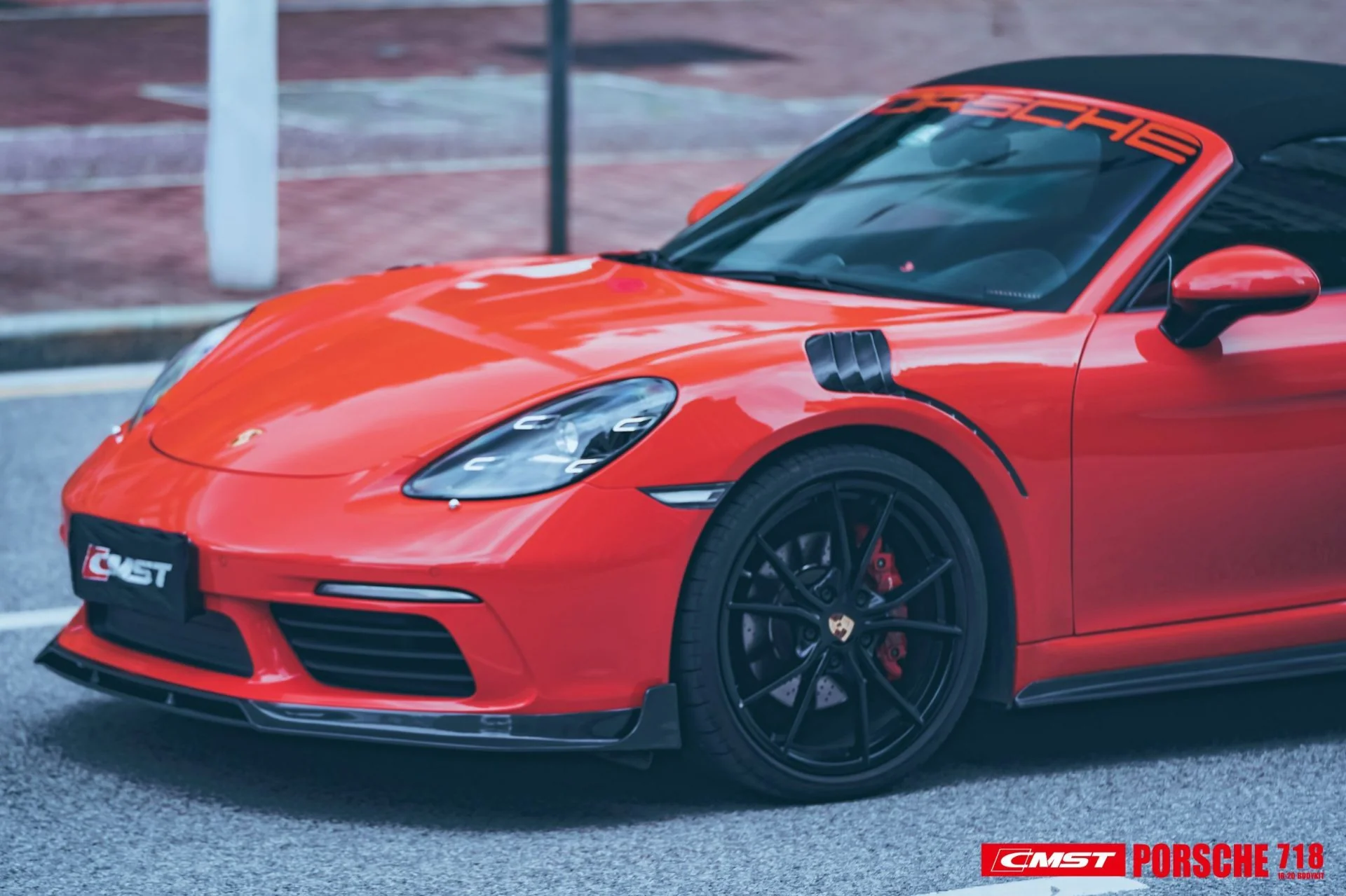 CMST Carbon Fiber Vented Fenders for Porsche Cayman/Boxster 718 2016-ON - Image 4