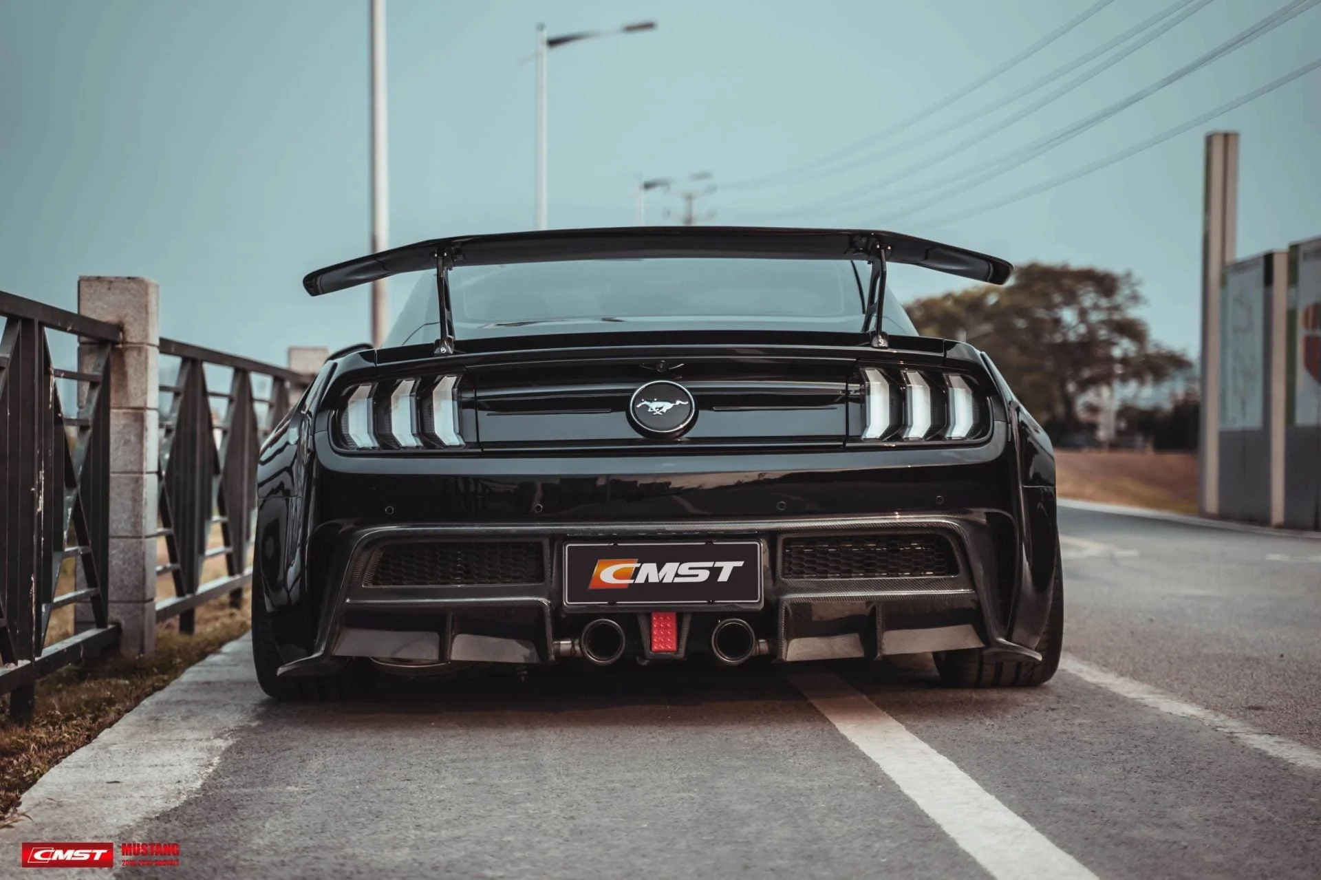 CMST Carbon Fiber Widebody kit for Ford Mustang S550.2 2018-ON - Image 12