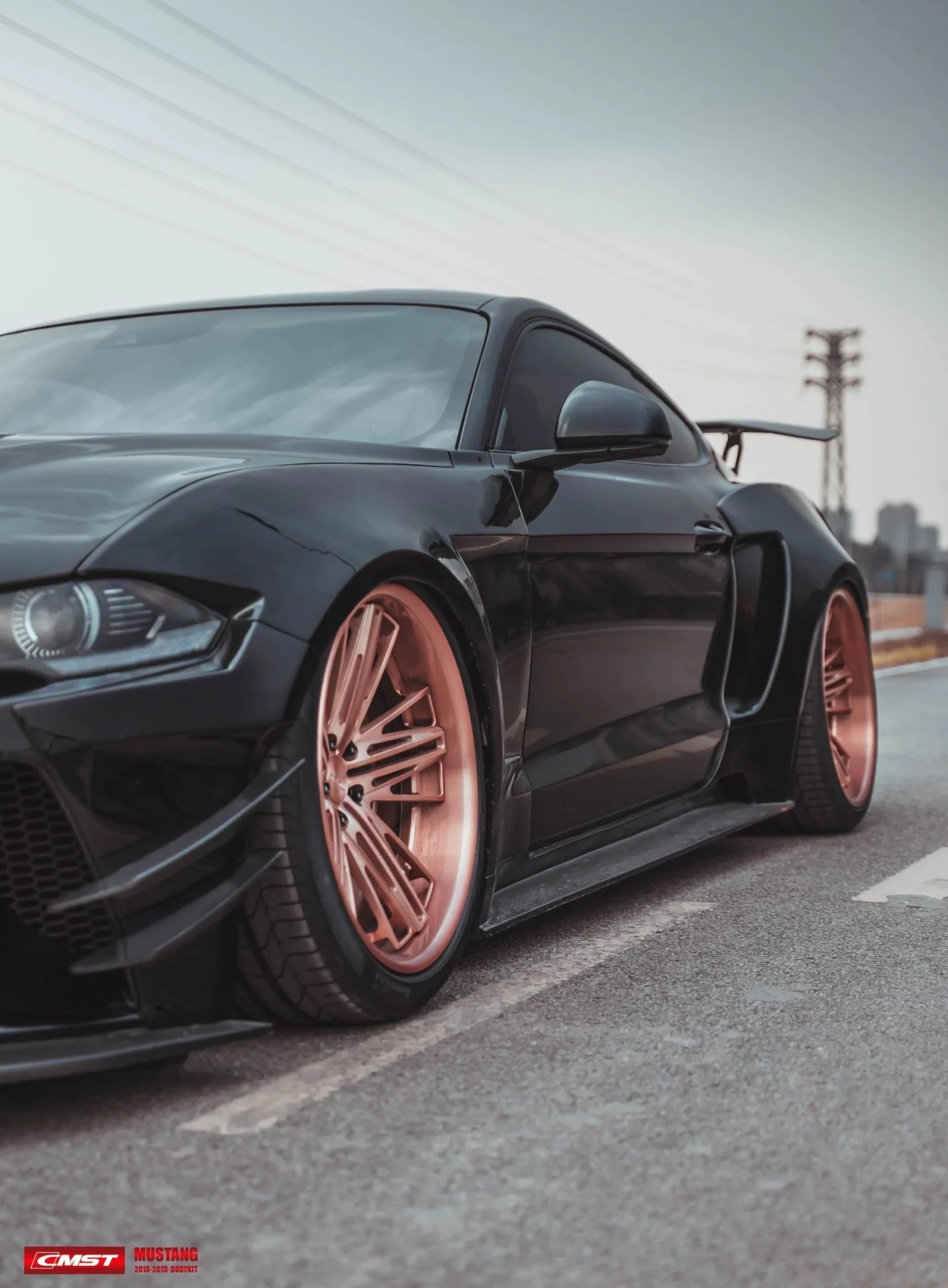 CMST Carbon Fiber Widebody kit for Ford Mustang S550.2 2018-ON - Image 16