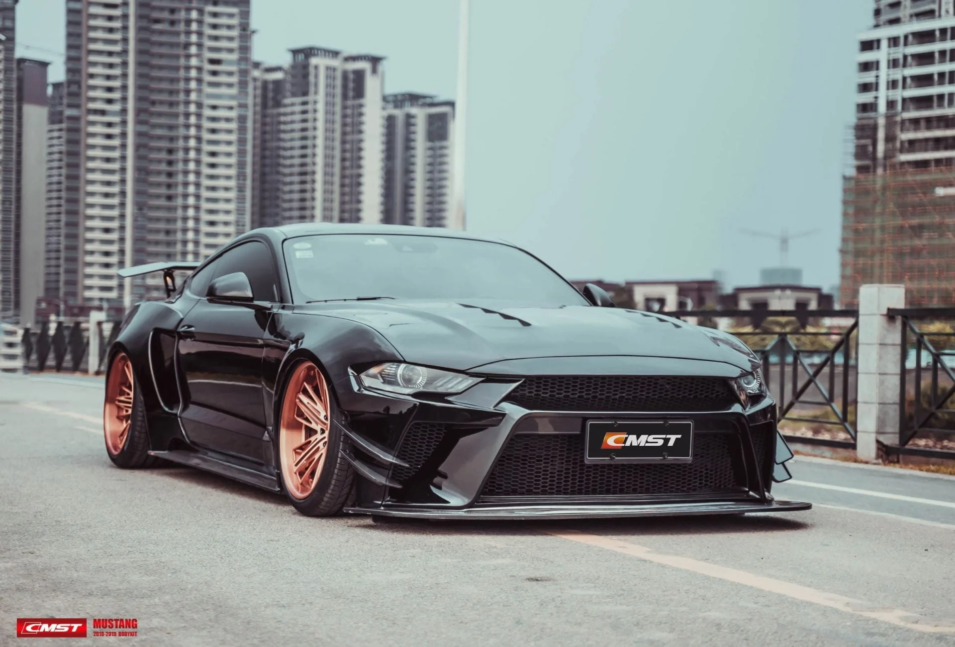 CMST Carbon Fiber Widebody kit for Ford Mustang S550.2 2018-ON - Image 20