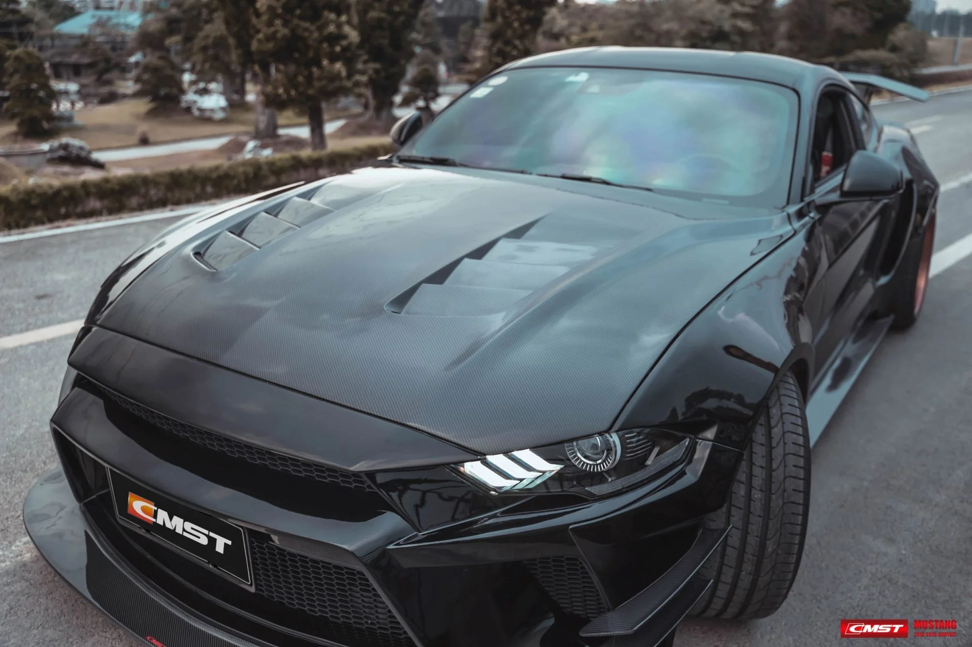 CMST Carbon Fiber Widebody kit for Ford Mustang S550.2 2018-ON - Image 26