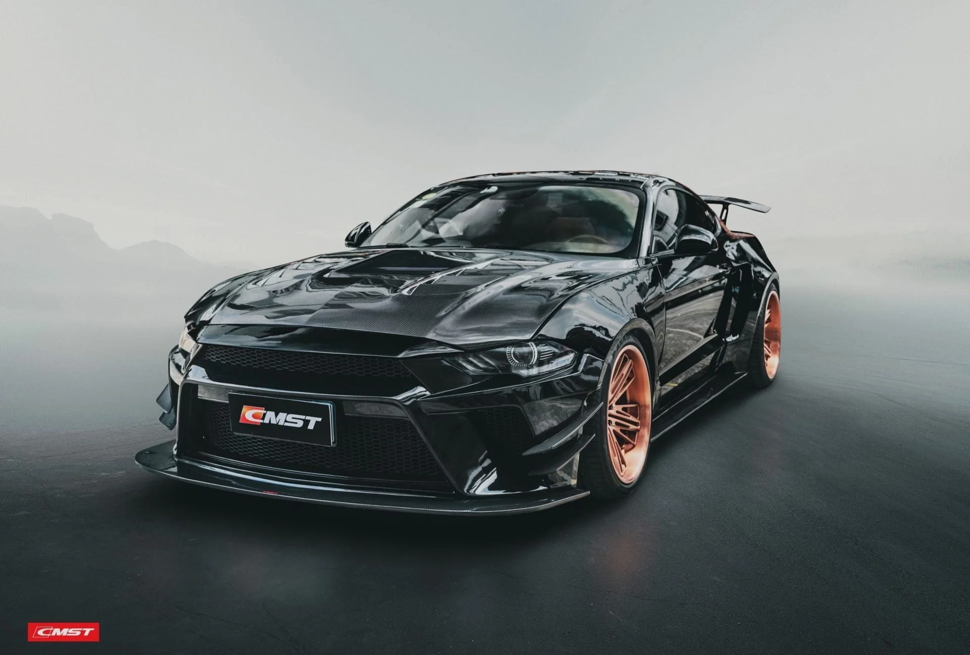 CMST Carbon Fiber Widebody kit for Ford Mustang S550.2 2018-ON - Image 5