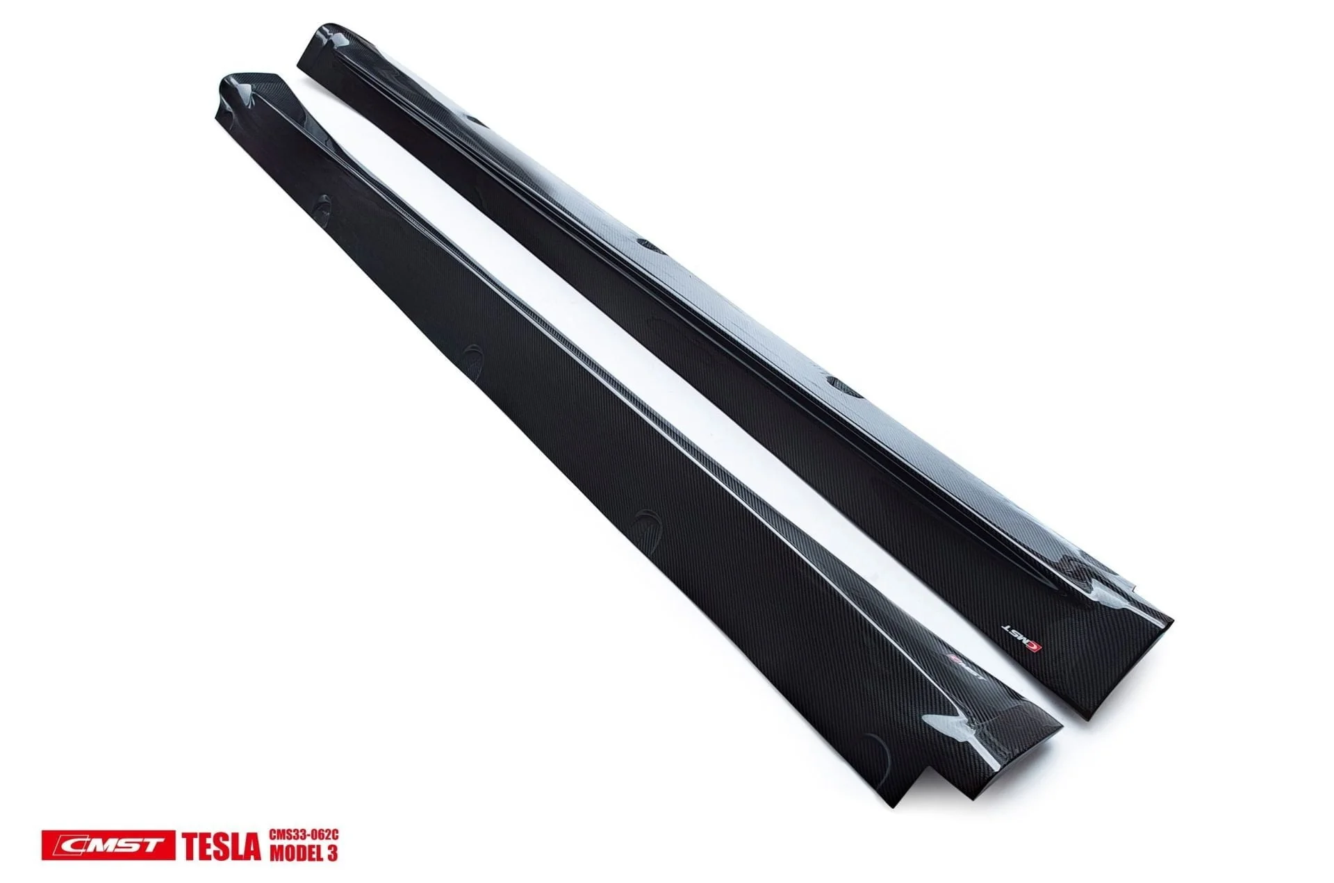 CMST Tesla Model 3 Carbon Fiber Full Body Kit Style E - Image 57