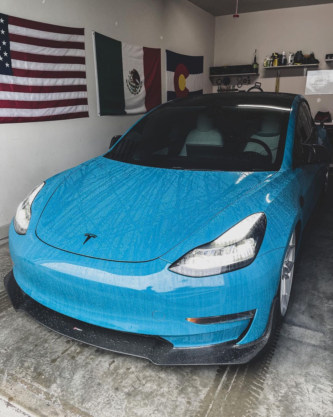 CMST Tesla Model 3 Carbon Fiber Full Body Kit Style E - Image 63