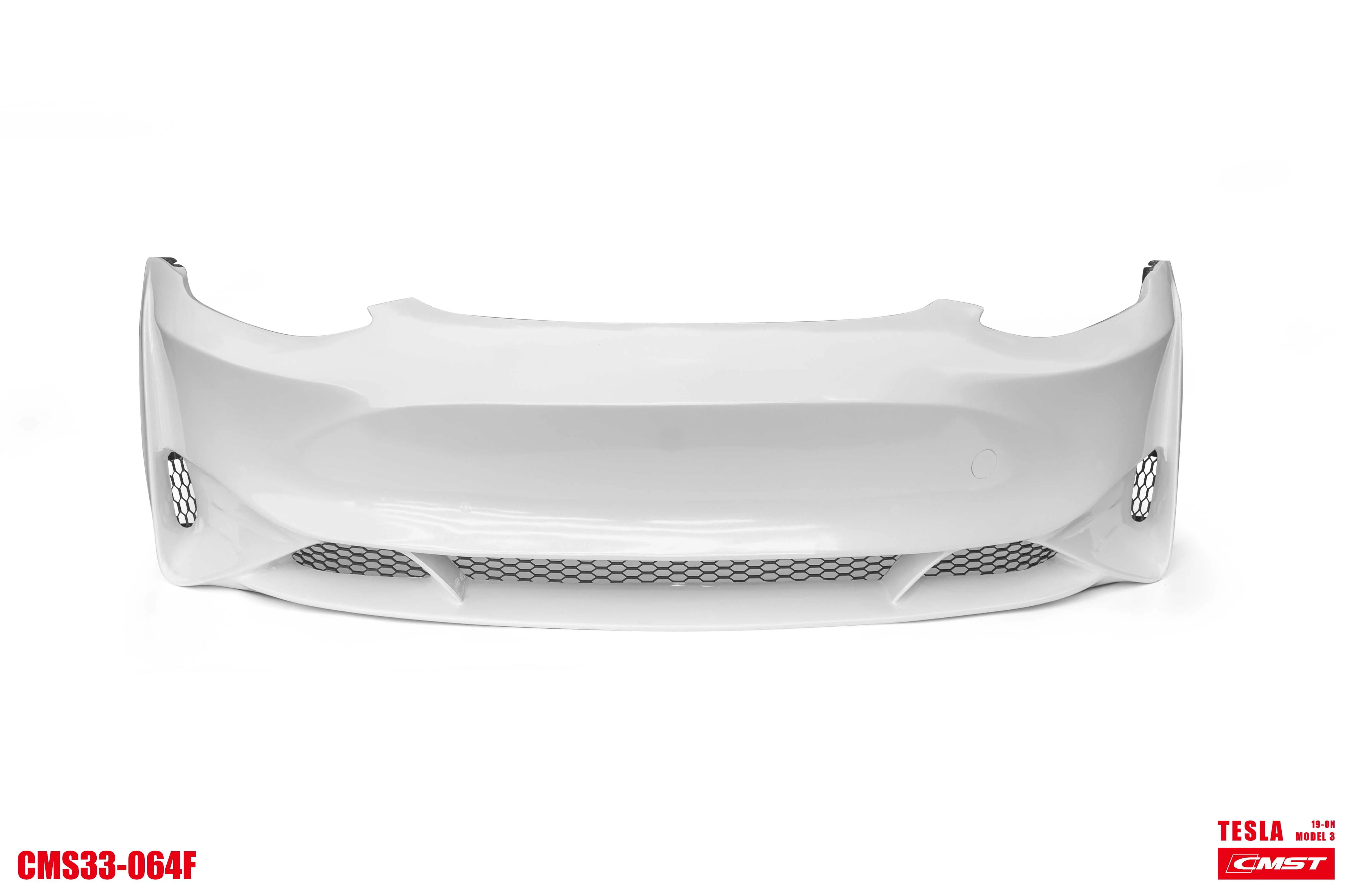 CMST Tuning Carbon Fiber Front Bumper & Front Lip for Tesla Model 3 Ver.2 - Image 19