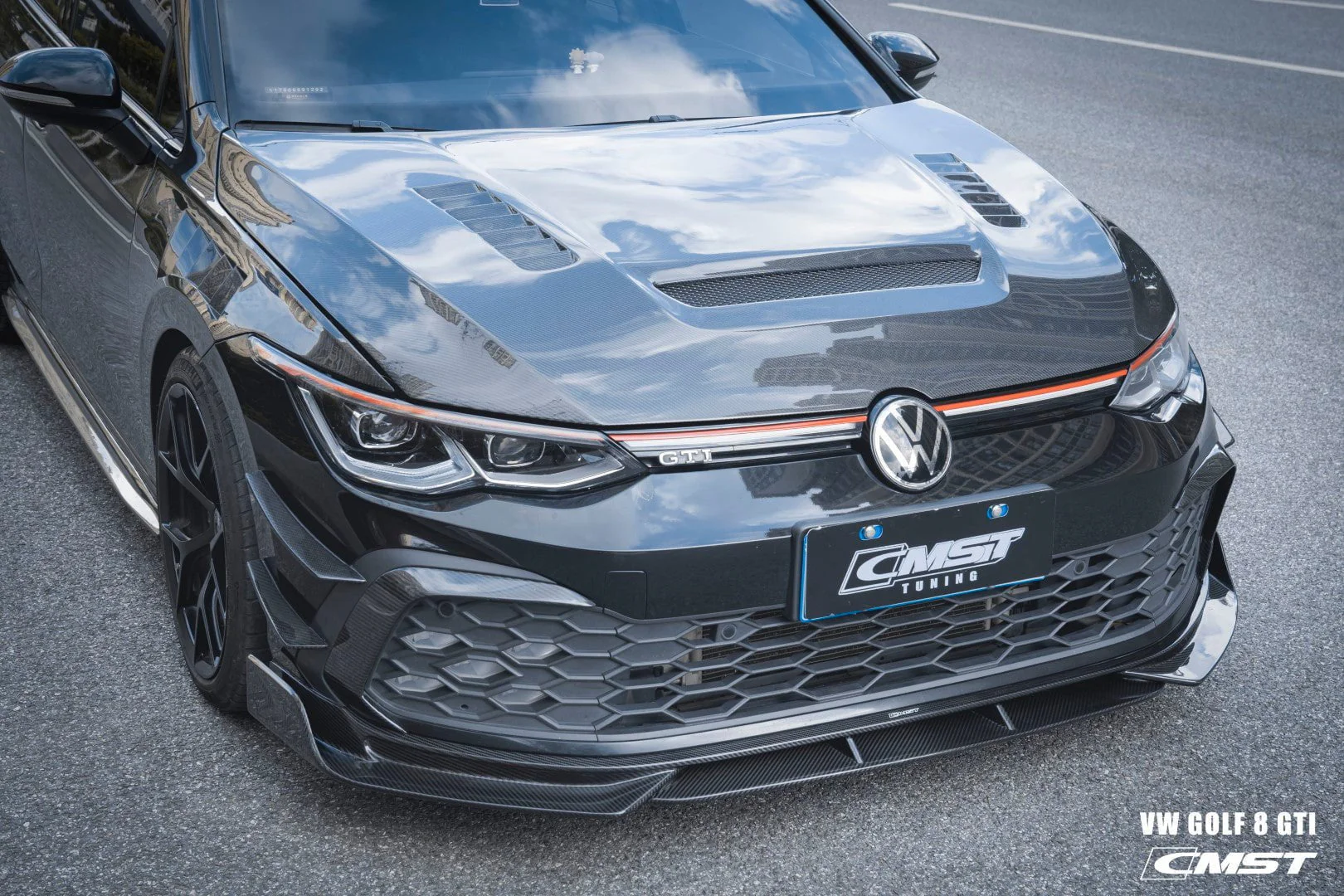 CMST Tuning Dry-Carbon Fiber Front Fenders for Volkswagen GTI & Golf R MK8 - Image 13