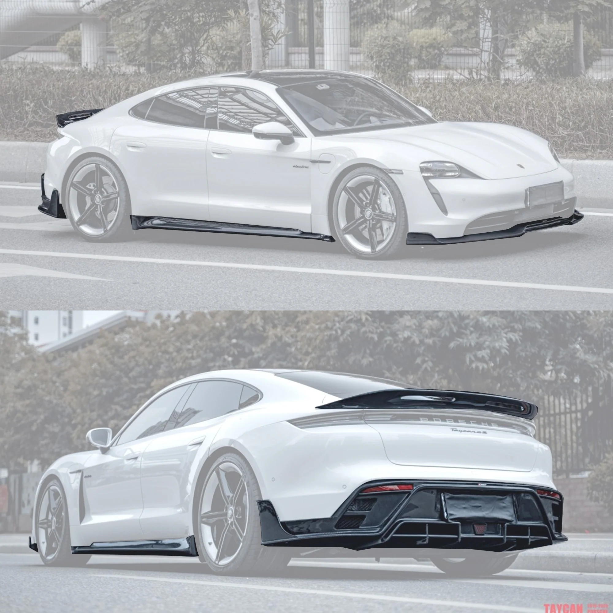 CMST Porsche Taycan Base / 4 / 4S (2020-2025) CMST Carbon Fibre Aero Body Kit
