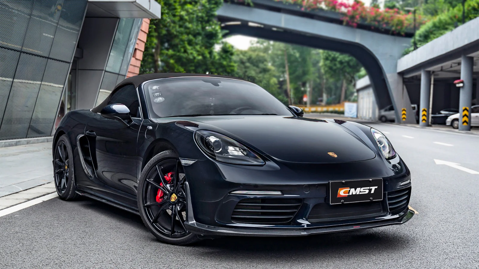 CMST Tuning Carbon Fiber Full Body Kit Style A for Porsche Cayman/Boxster 718 - Image 21