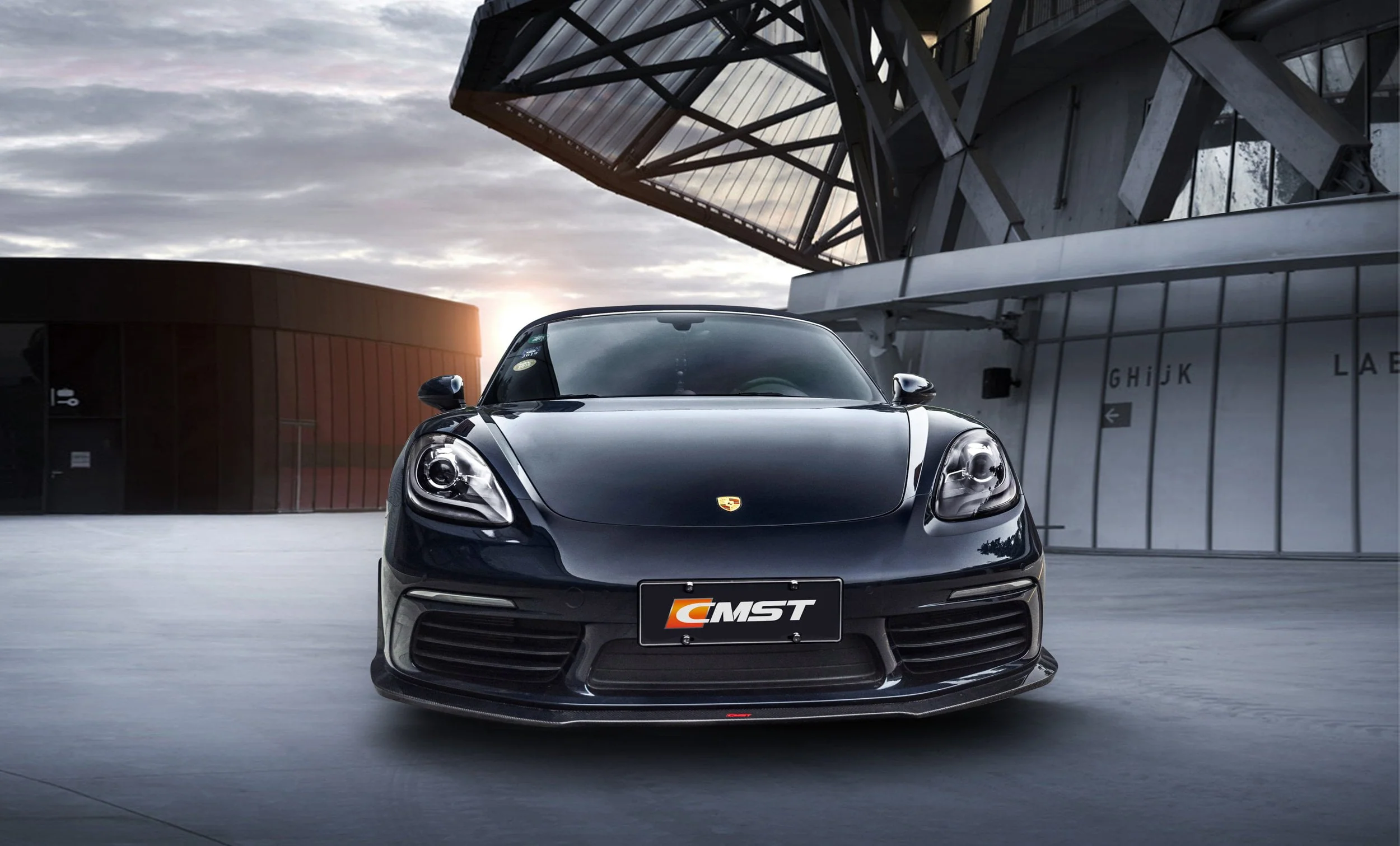 CMST Tuning Carbon Fiber Full Body Kit Style A for Porsche Cayman/Boxster 718 - Image 5