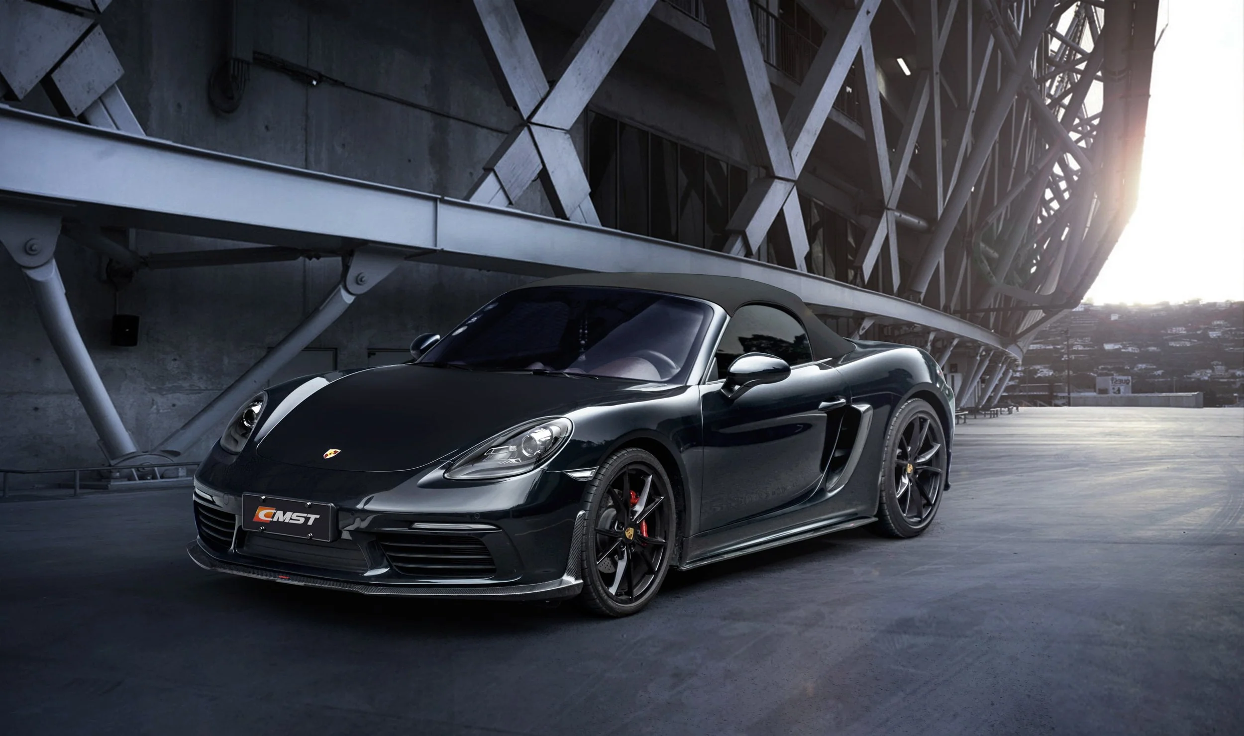 CMST Tuning Carbon Fiber Full Body Kit Style A for Porsche Cayman/Boxster 718 - Image 8
