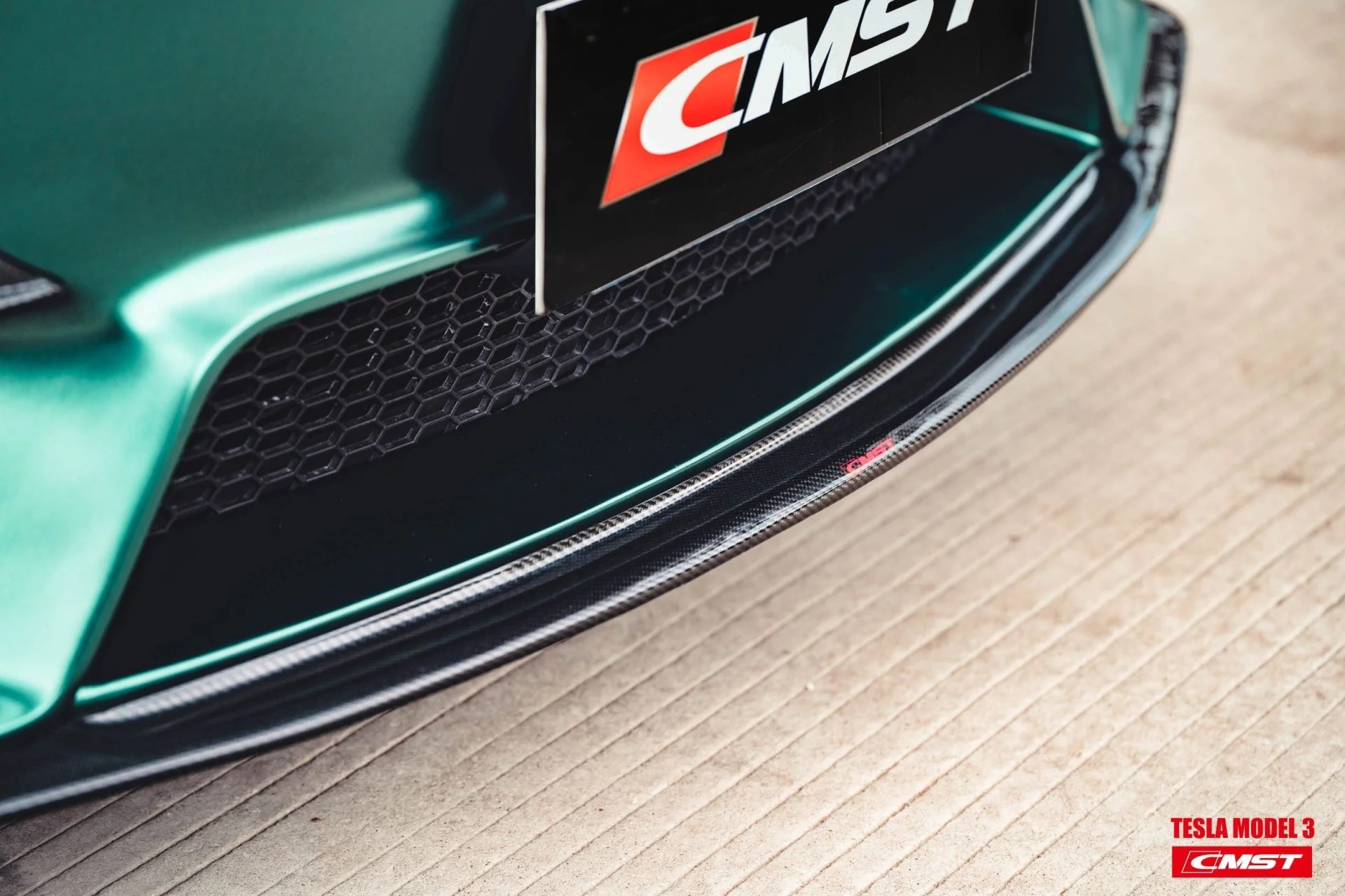 CMST Tuning Carbon Fiber Full Body Kit Style D for Tesla Model 3 - Image 11