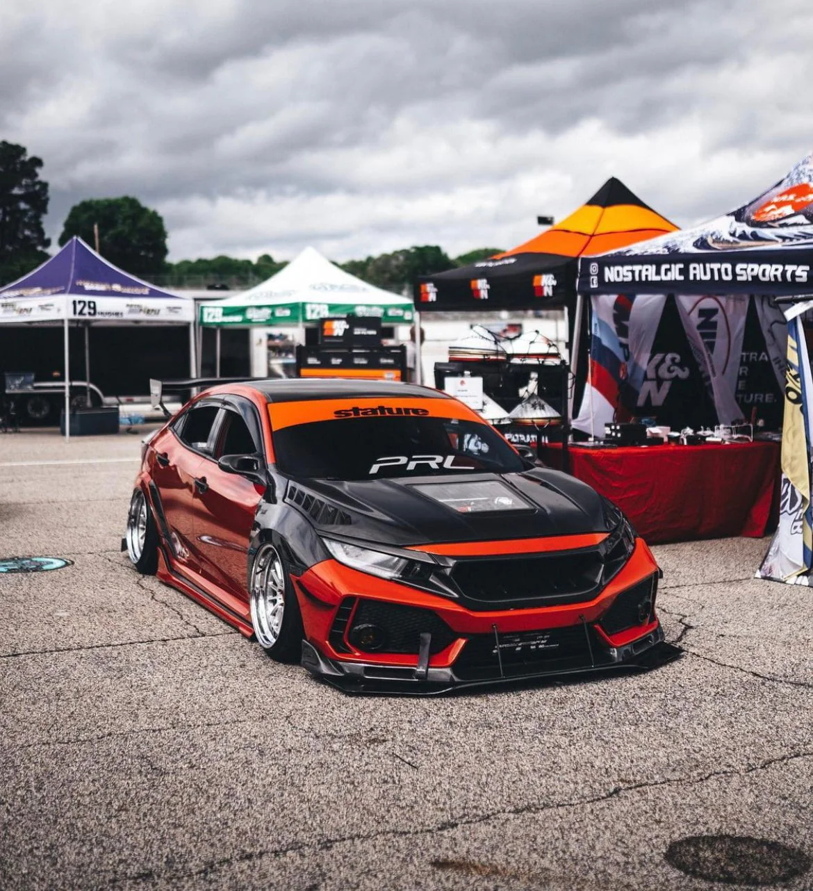 CMST Tuning Carbon Fiber Glass Transparent Hood Bonnet Ver.3  for Honda 10th Gen Civic - Image 5