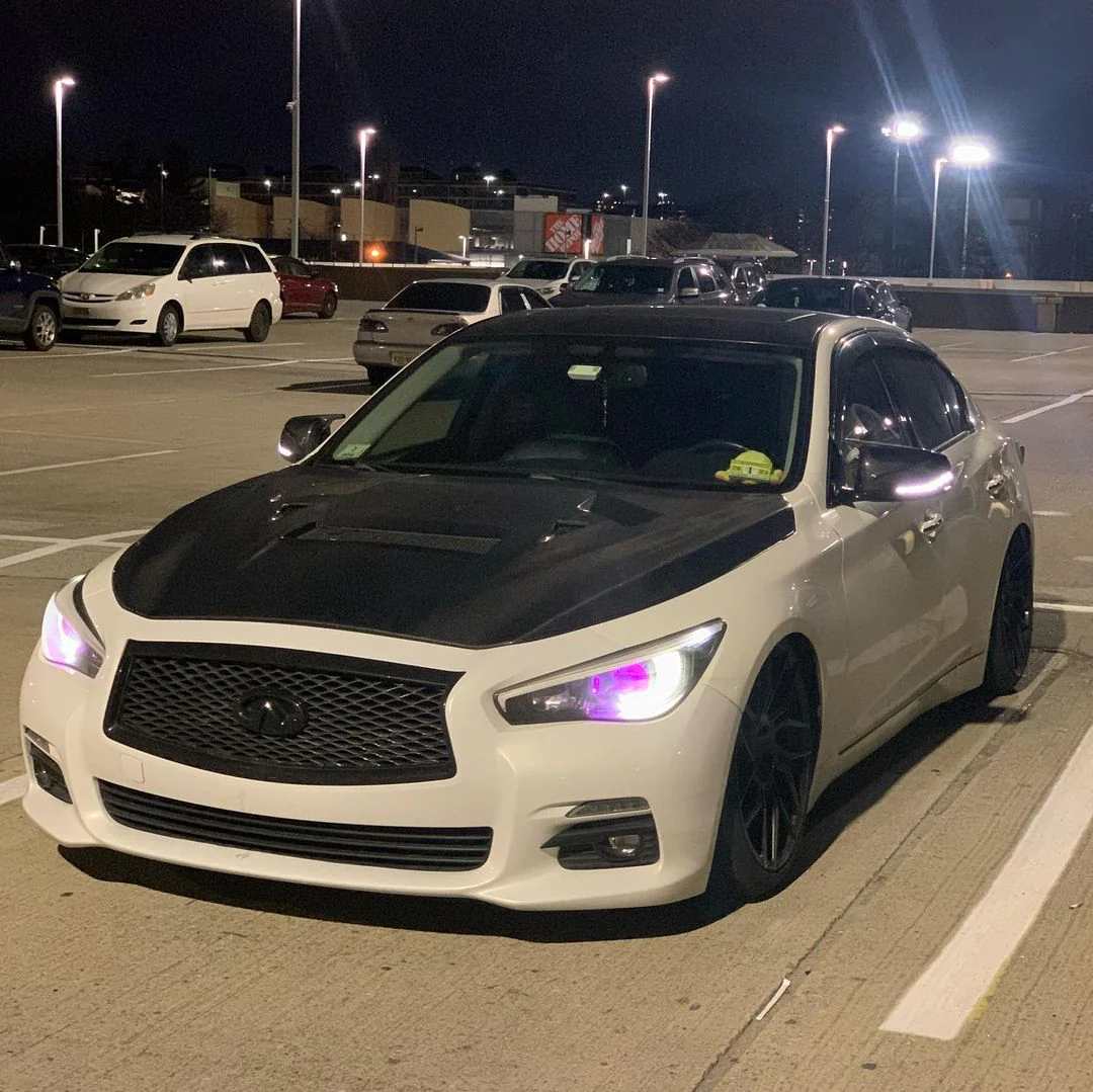 CMST Tuning Carbon Fiber Hood Bonnet for Infiniti Q50 2014-2022 - Image 10