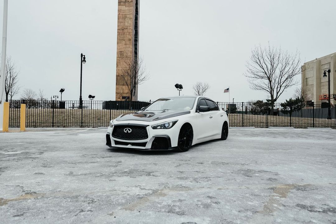 CMST Tuning Carbon Fiber Hood Bonnet for Infiniti Q50 2014-2022 - Image 13