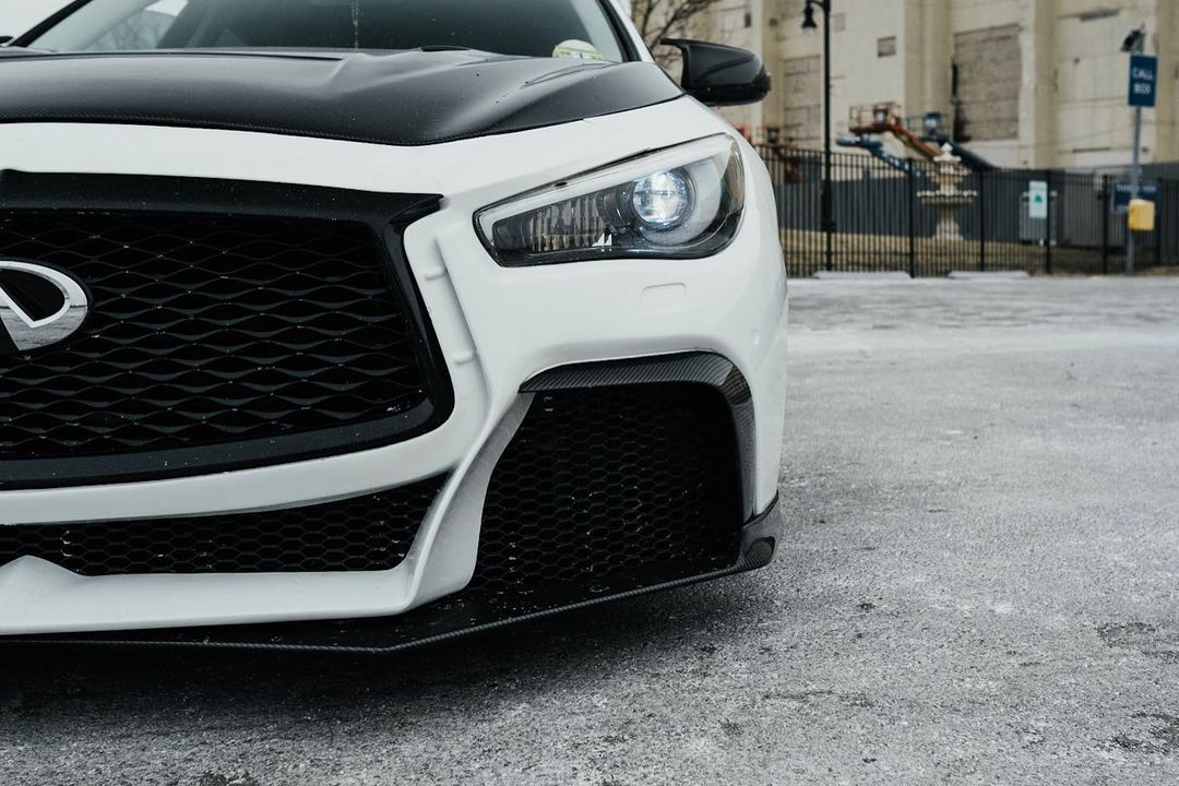 CMST Tuning Carbon Fiber Hood Bonnet for Infiniti Q50 2014-2022 - Image 14