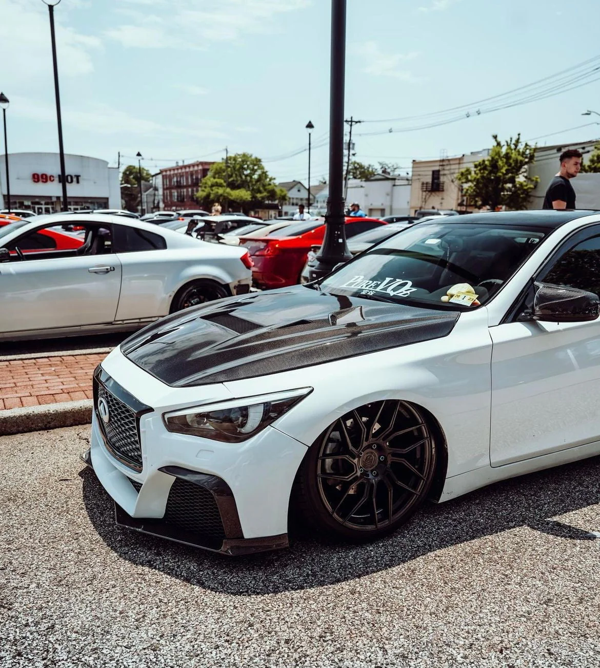 CMST Tuning Carbon Fiber Hood Bonnet for Infiniti Q50 2014-2022 - Image 21