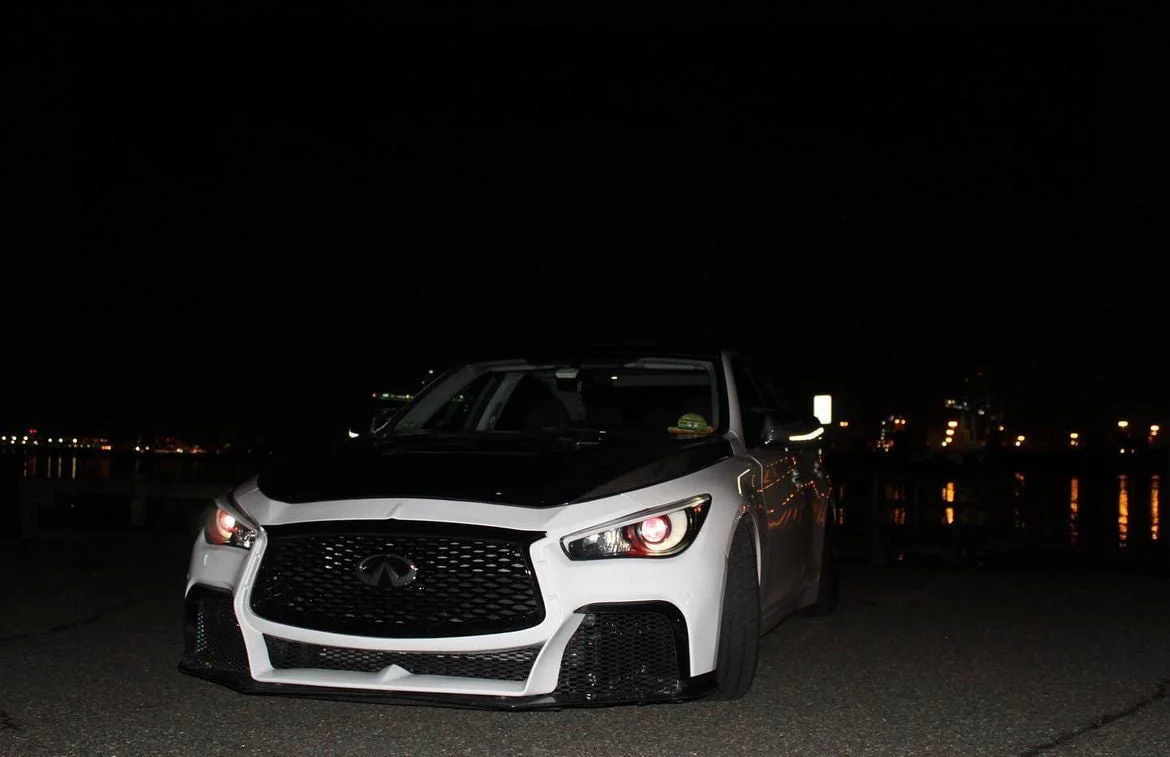 CMST Tuning Carbon Fiber Hood Bonnet for Infiniti Q50 2014-2022 - Image 23
