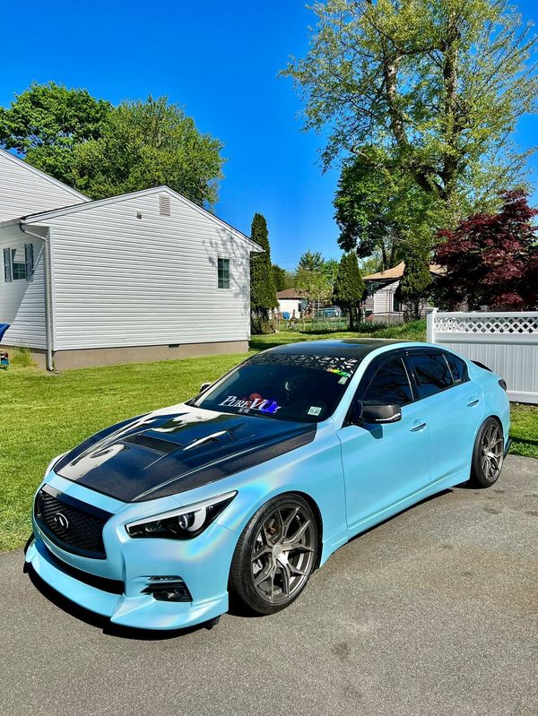 CMST Tuning Carbon Fiber Hood Bonnet for Infiniti Q50 2014-2022 - Image 8