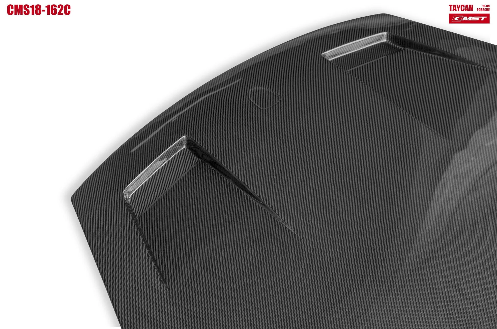 CMST Tuning Carbon Fiber Hood Bonnet for Porsche Taycan & Turbo & Turbo S - Image 8