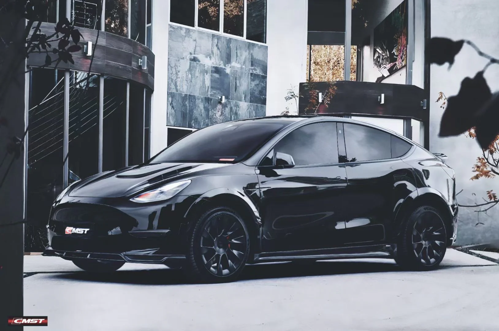 CMST Tuning Carbon Fiber Hood Bonnet Ver.1 for Tesla Model Y - Image 14